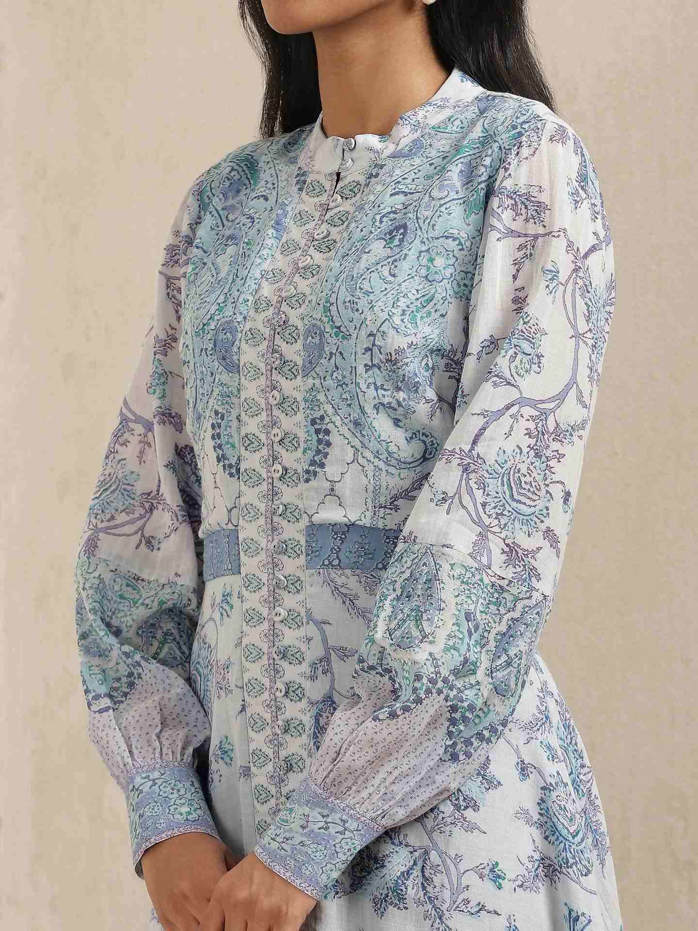 Blue Charulekha Dress