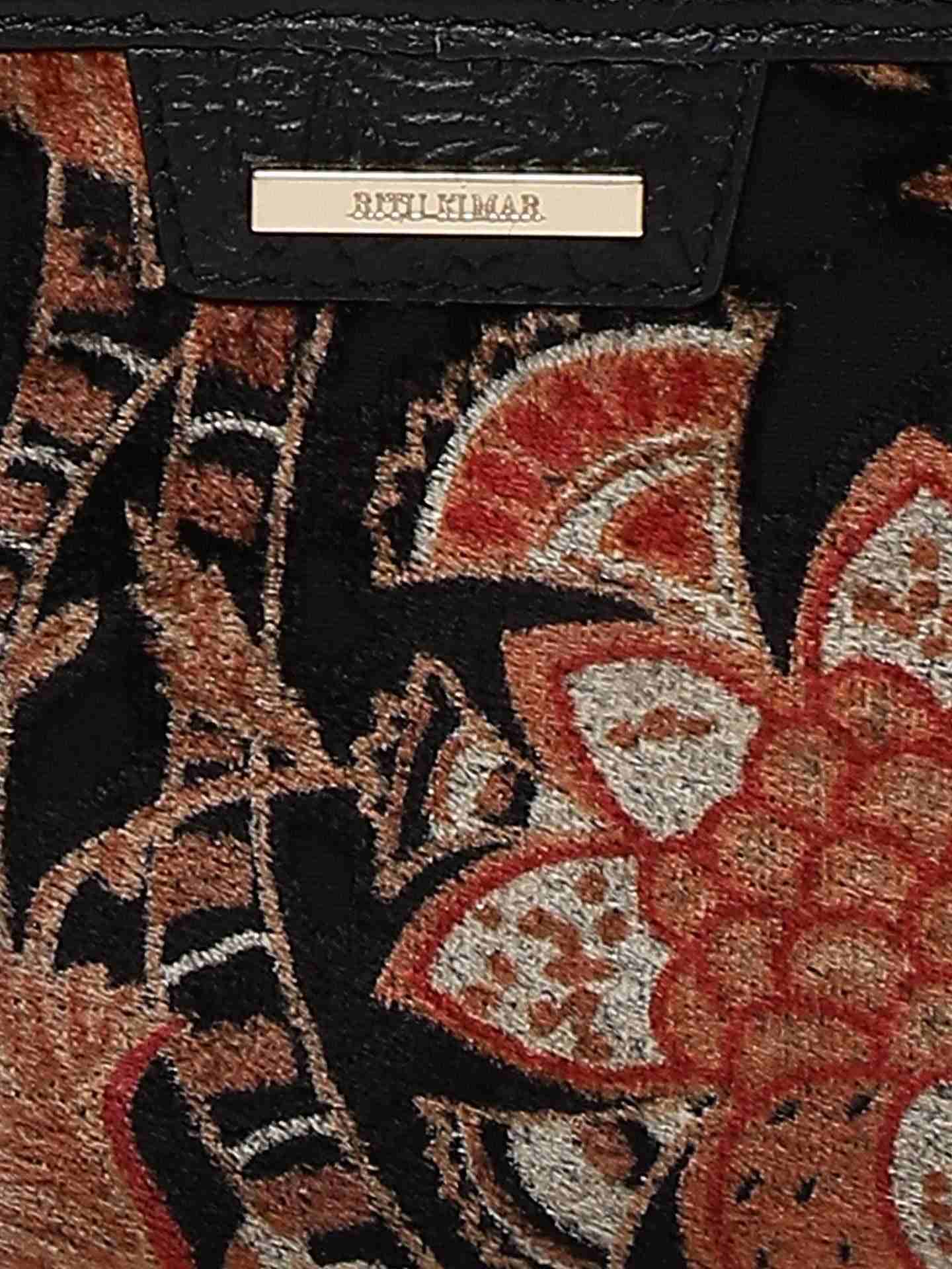 Black Jalsa Velvet Wallet