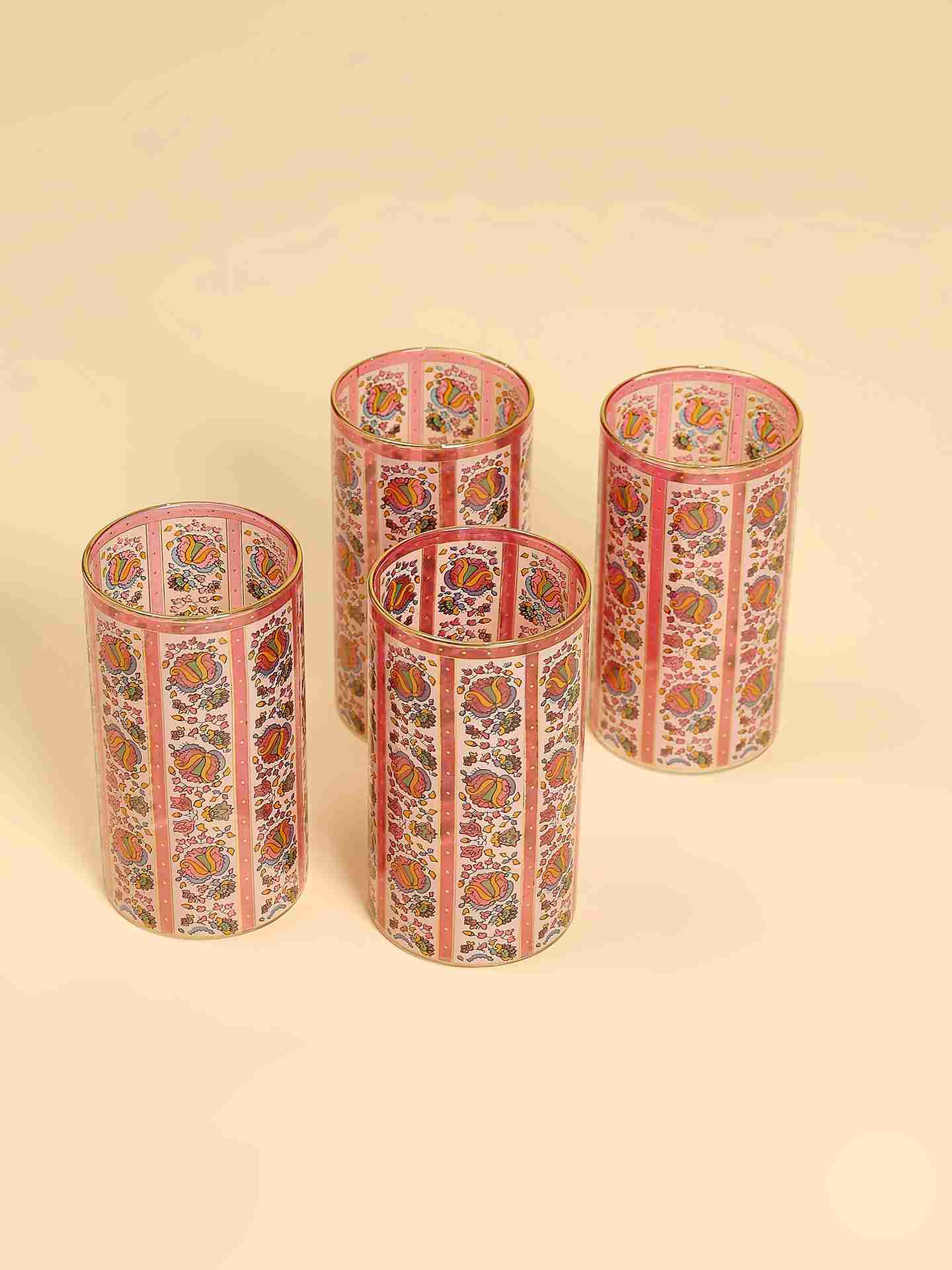 Multicolor Babushka Glass
