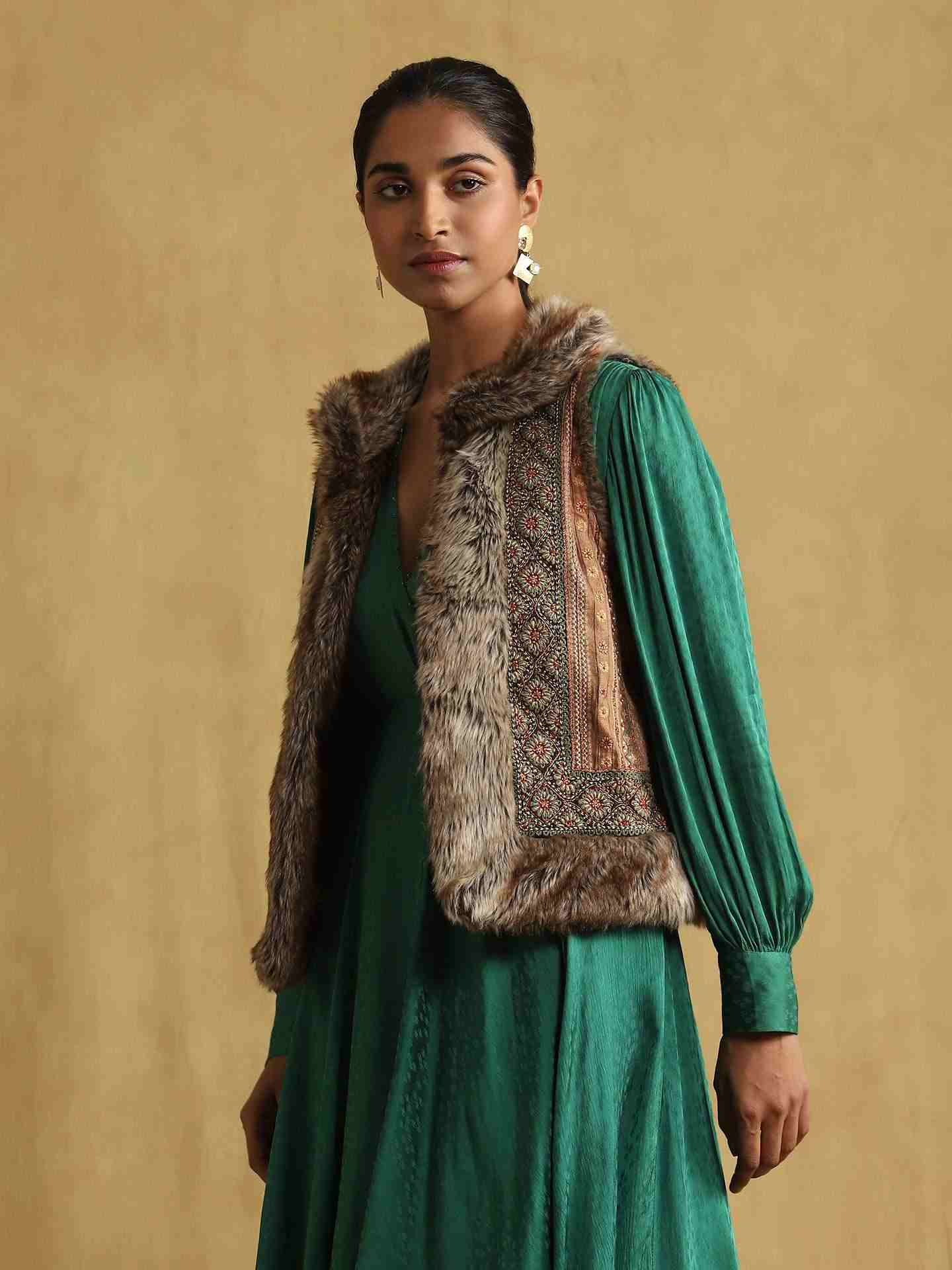 Black Zora Suede Structured Jacket