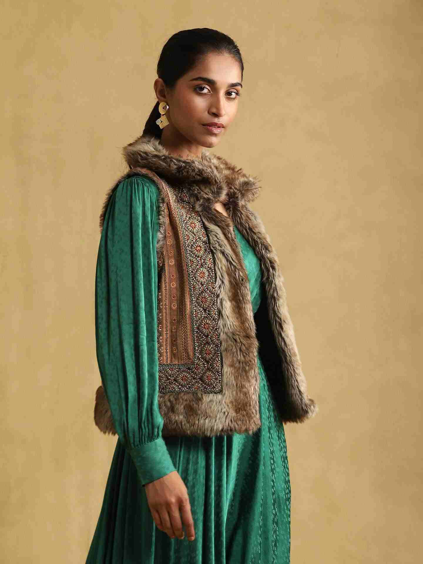 Black Zora Suede Structured Jacket