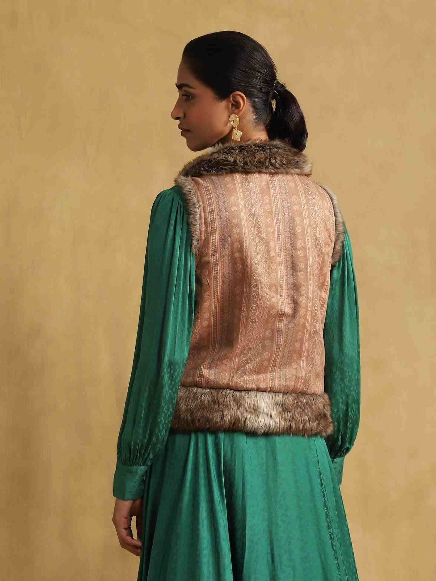 Black Zora Suede Structured Jacket