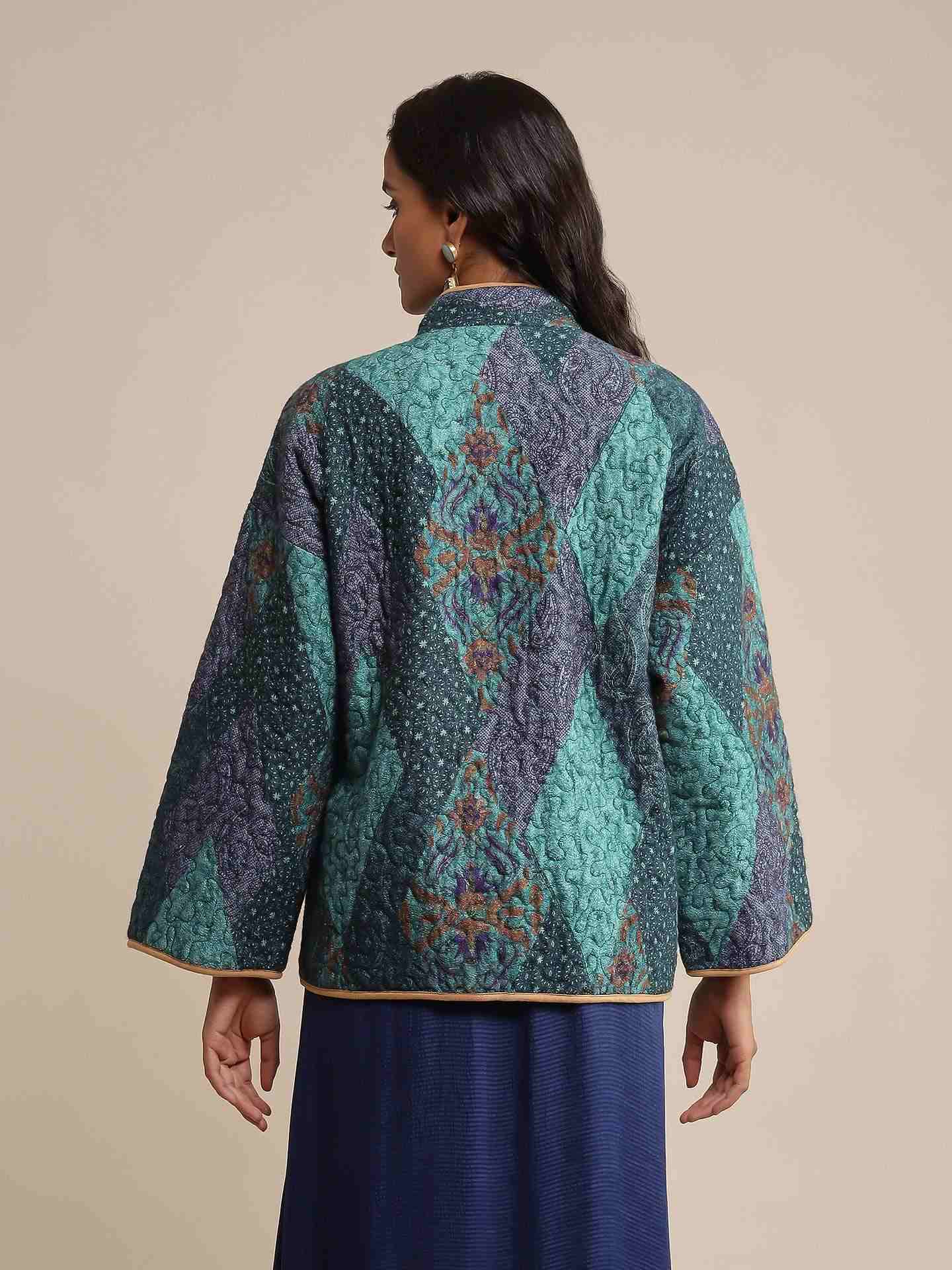 Blue Caroline Structured Jacket