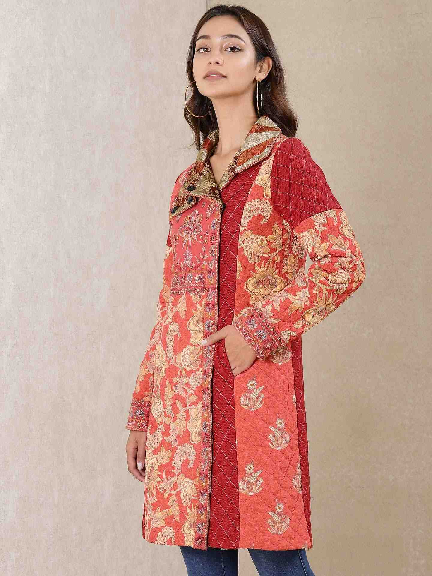 Pink Magnolia Crepe Jacket