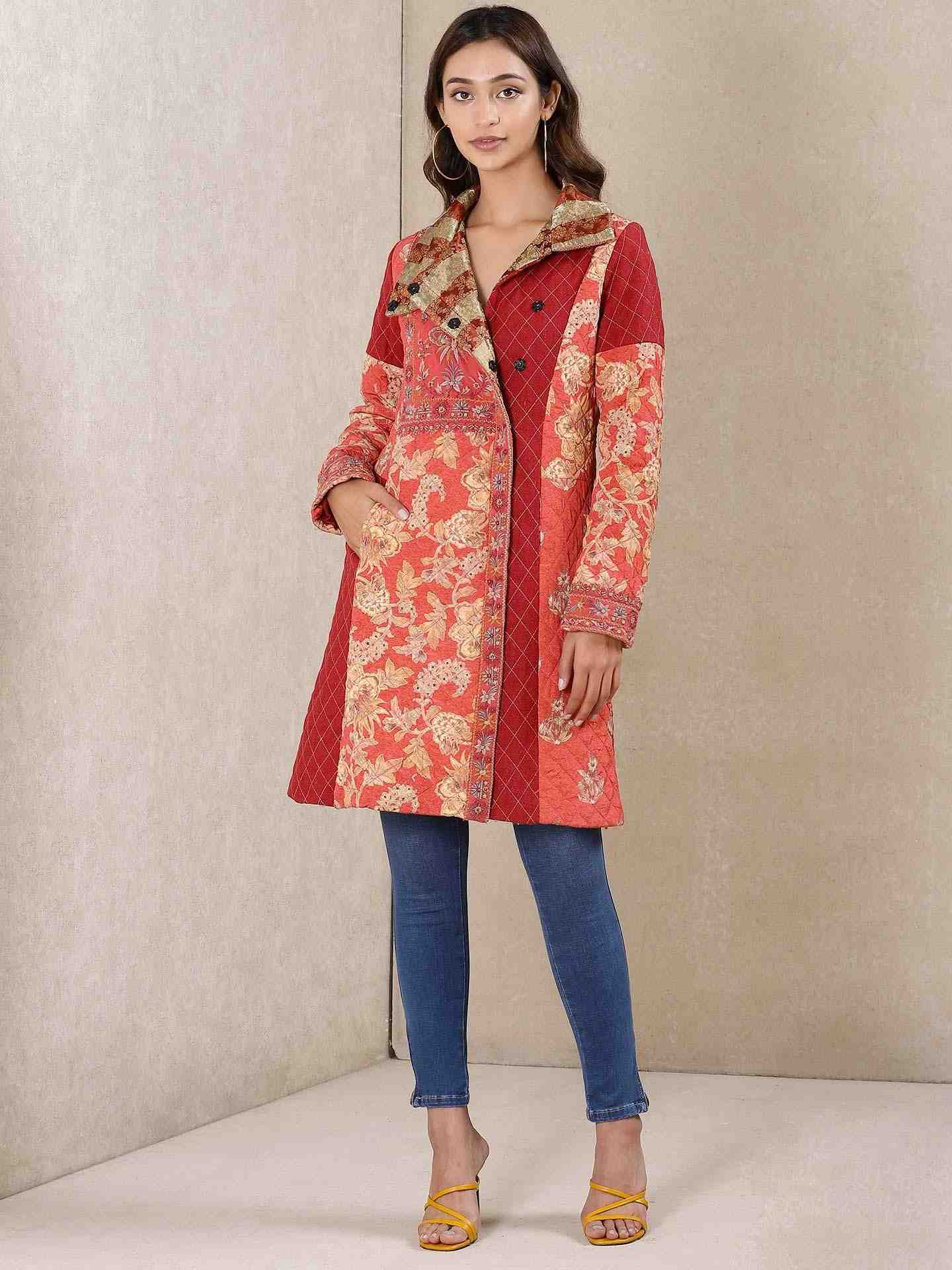 Pink Magnolia Crepe Jacket