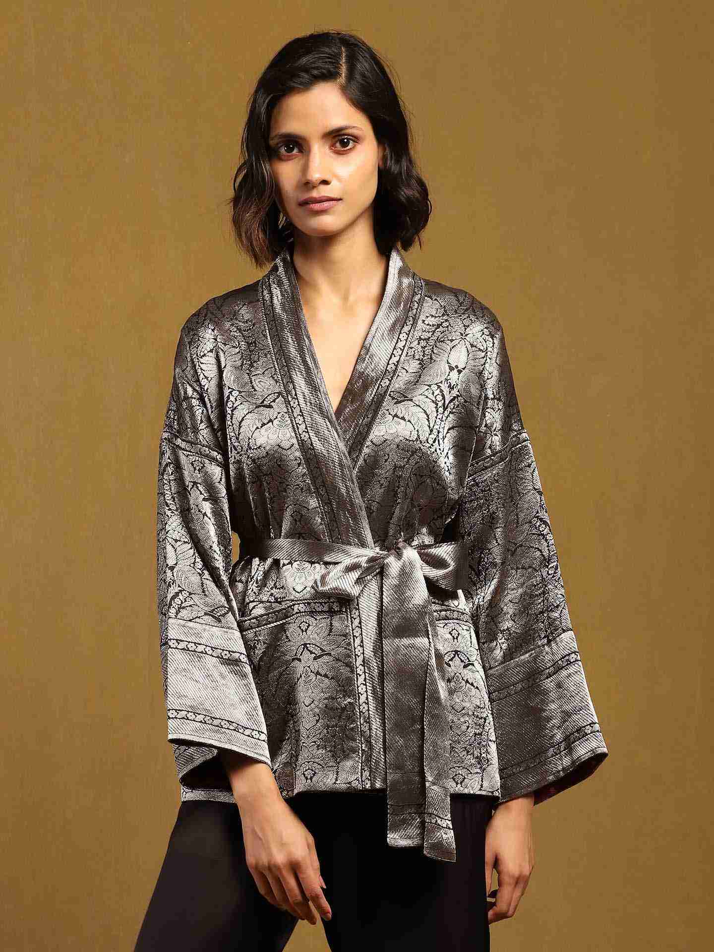 Black Pushp Jacket