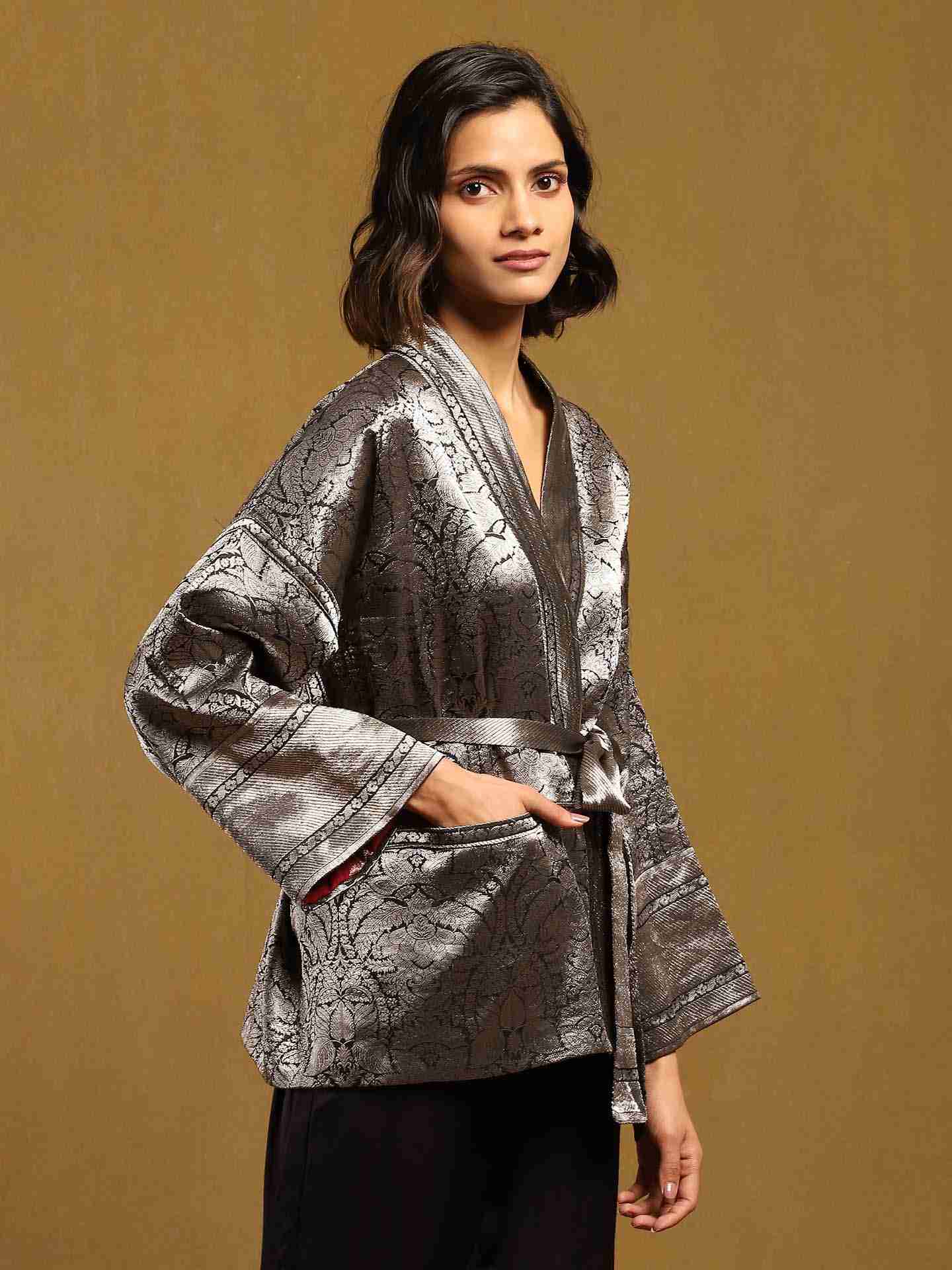 Black Pushp Jacket