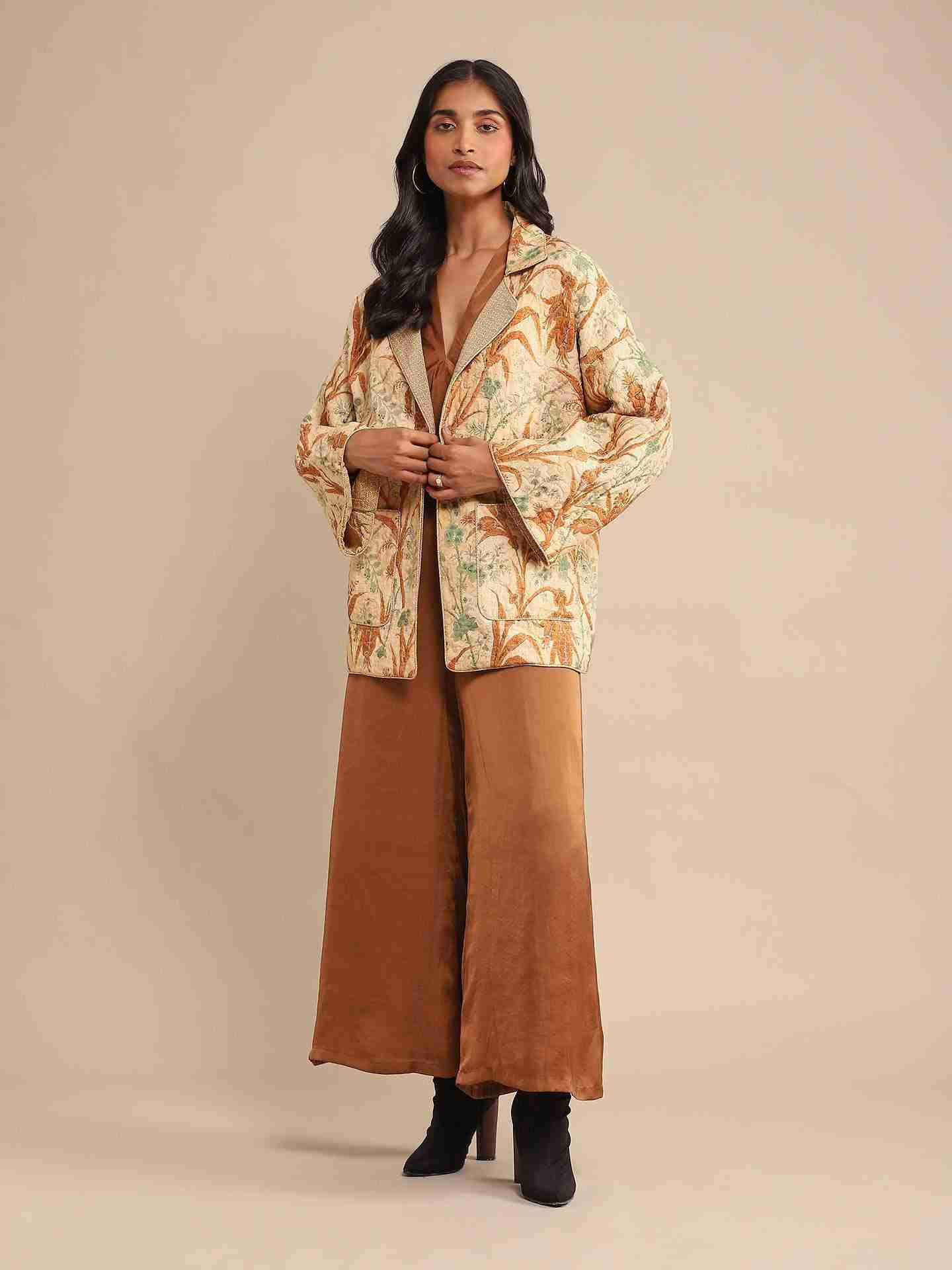 Ecru Julia Structured Jacket