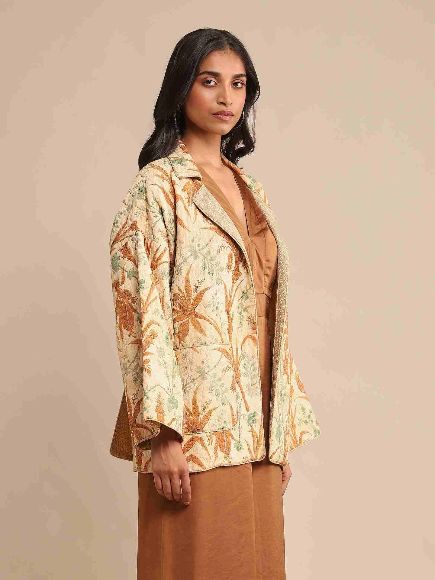 Ecru Julia Structured Jacket