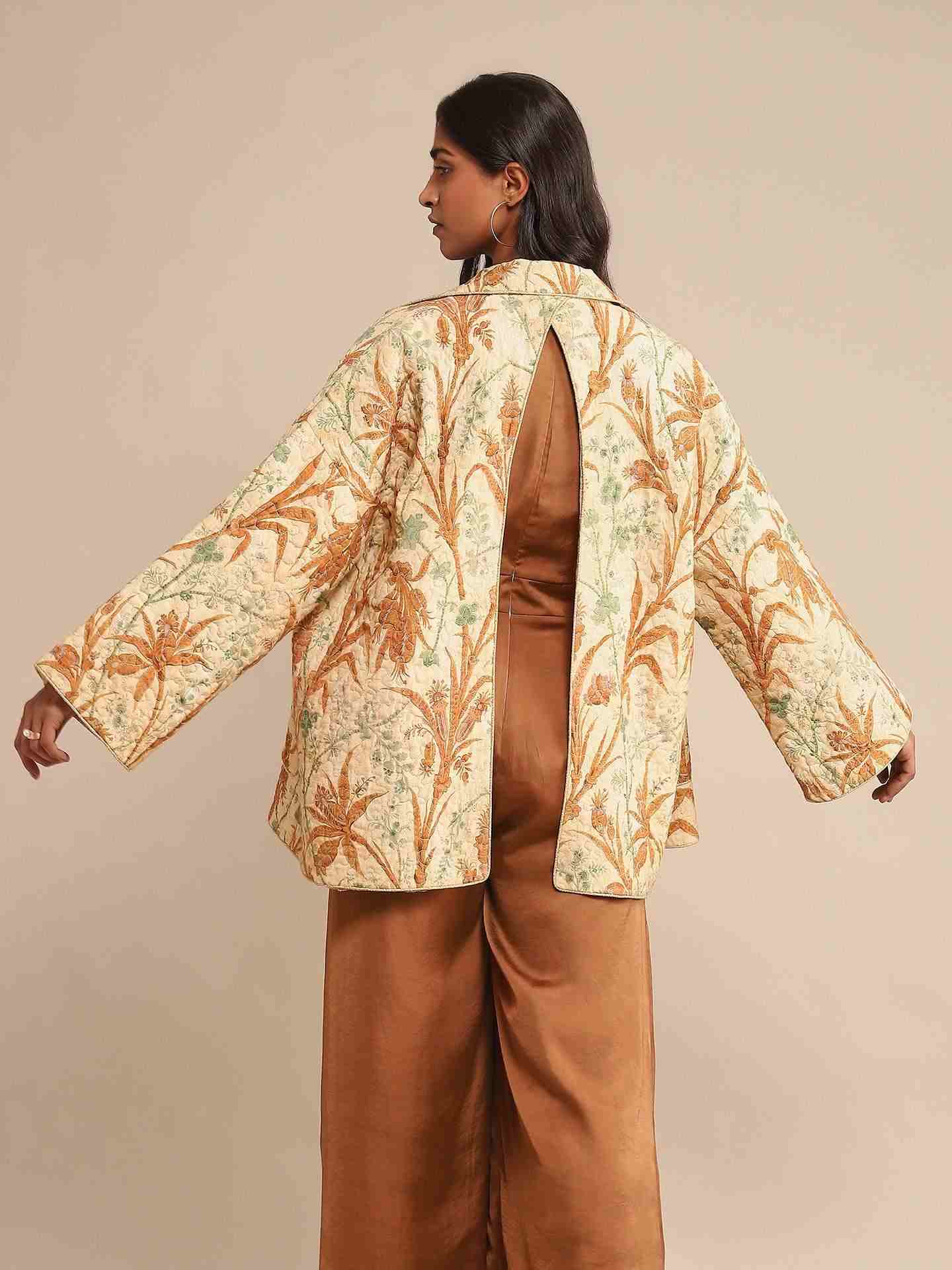 Ecru Julia Structured Jacket