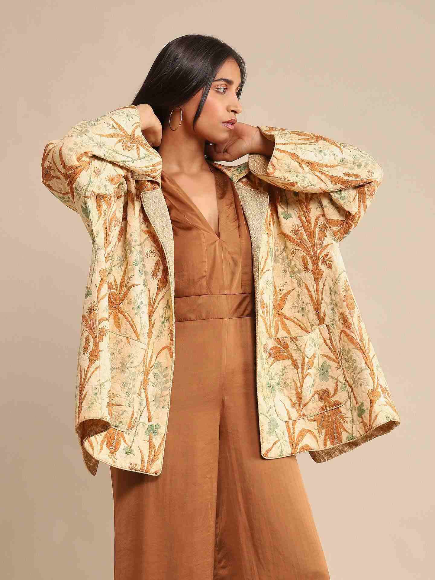 Ecru Julia Structured Jacket