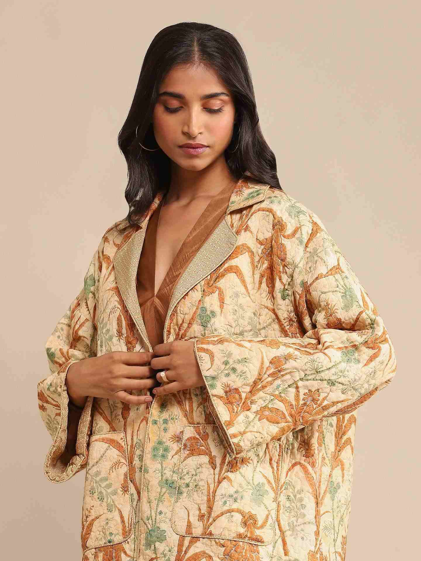 Ecru Julia Structured Jacket