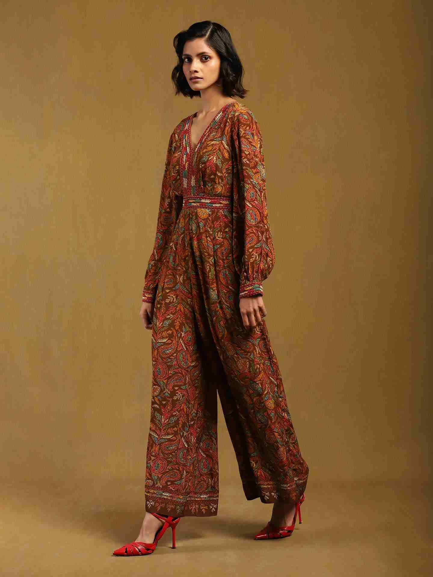 Brown Sophie Jumpsuit