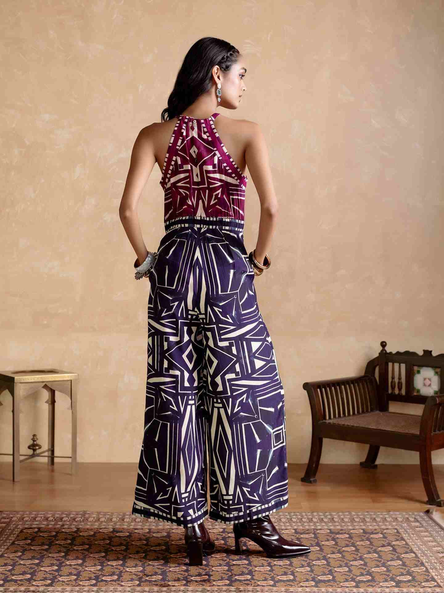 Blue Ayatah Jumpsuit