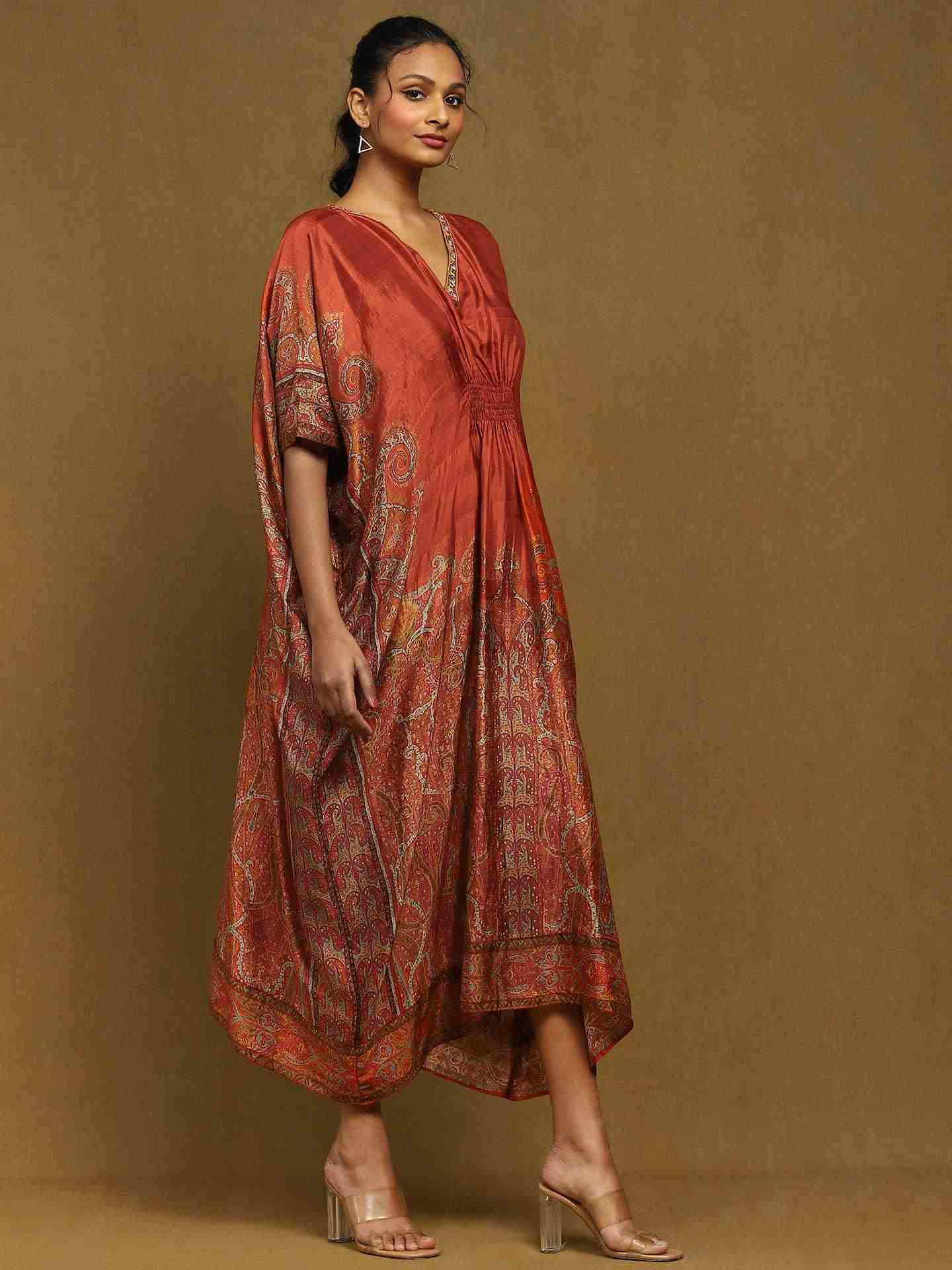 Rust Joshika Kaftan