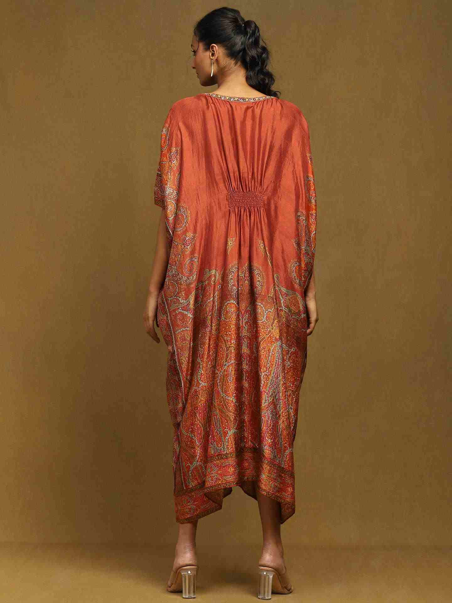 Rust Joshika Kaftan