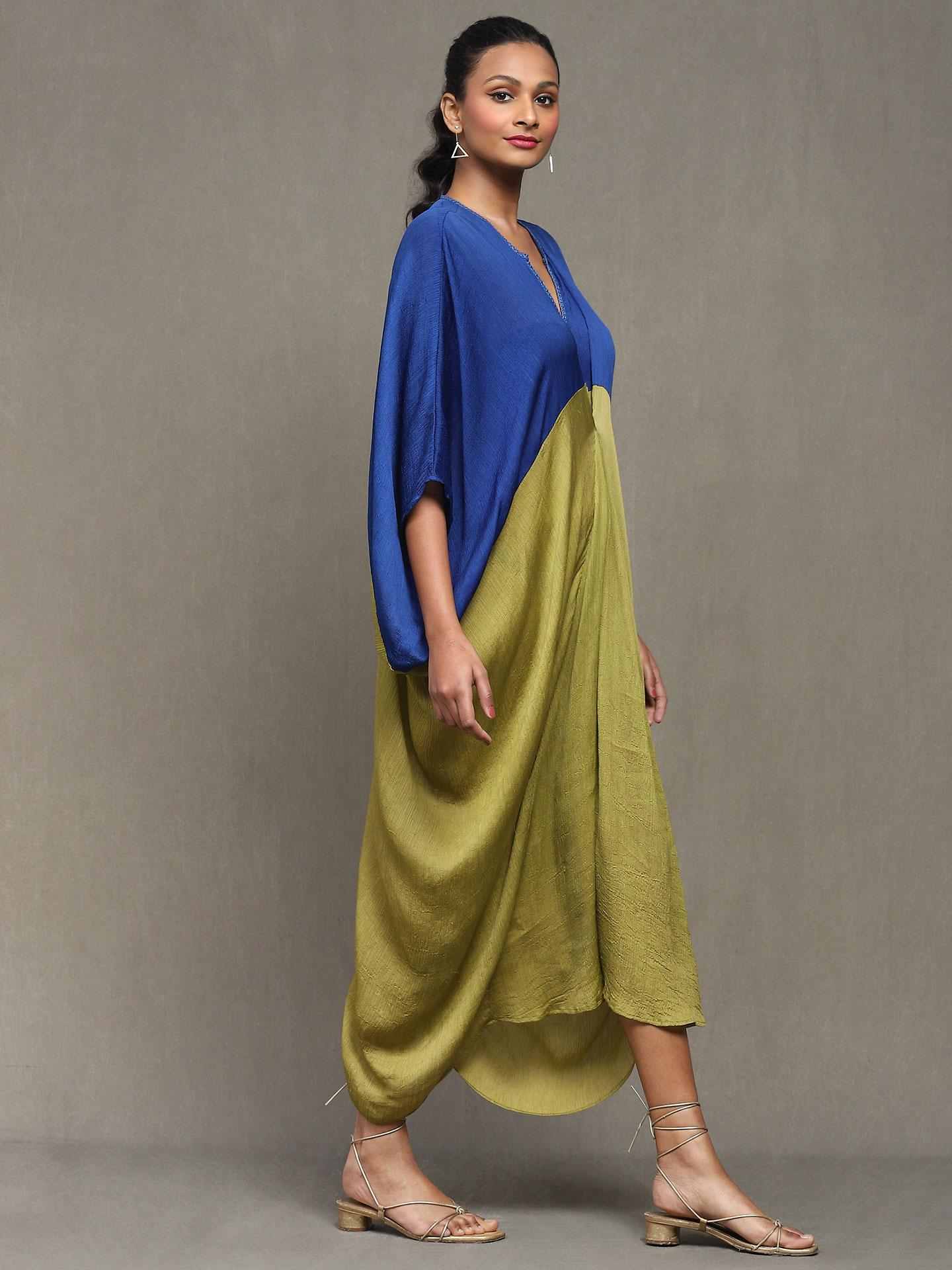Blue Copland Kaftan Dress