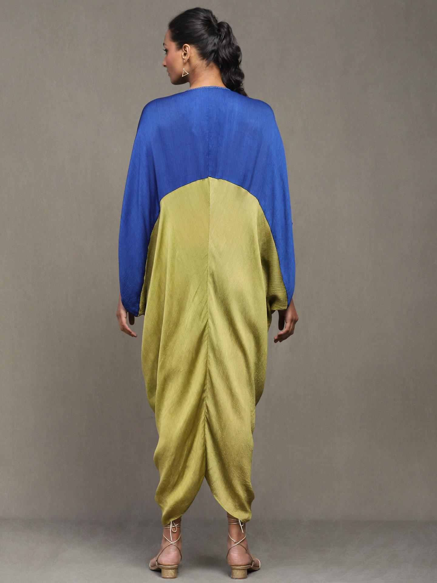 Blue Copland Kaftan Dress