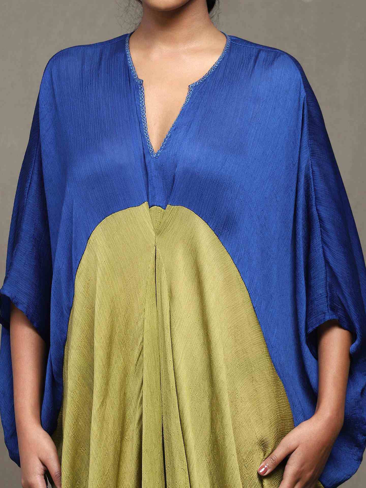 Blue Copland Kaftan Dress