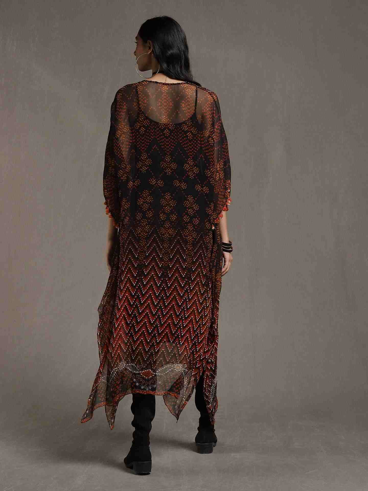 Black Ezra Kaftan Dress
