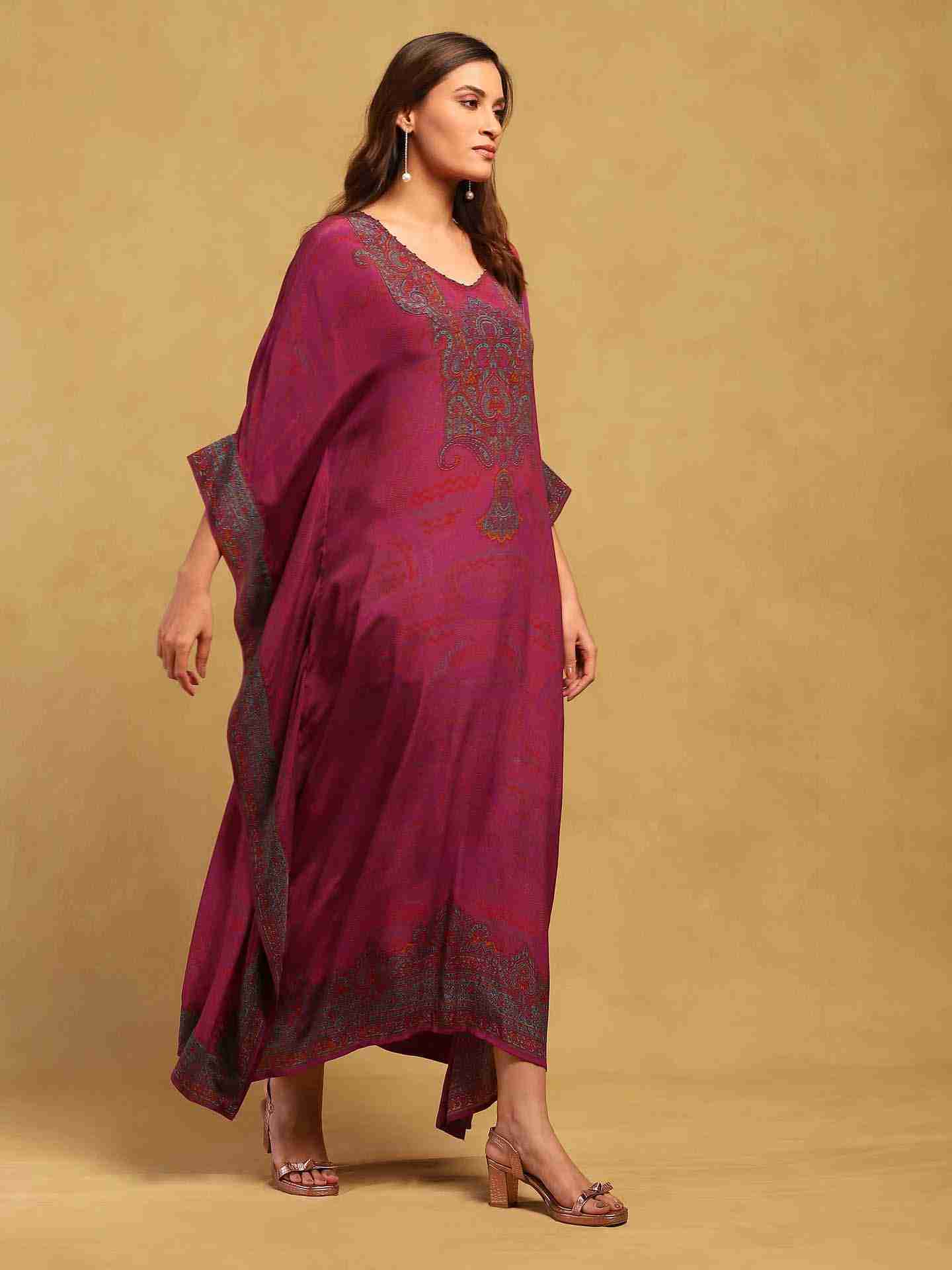 Pink Aboriginal Kaftan