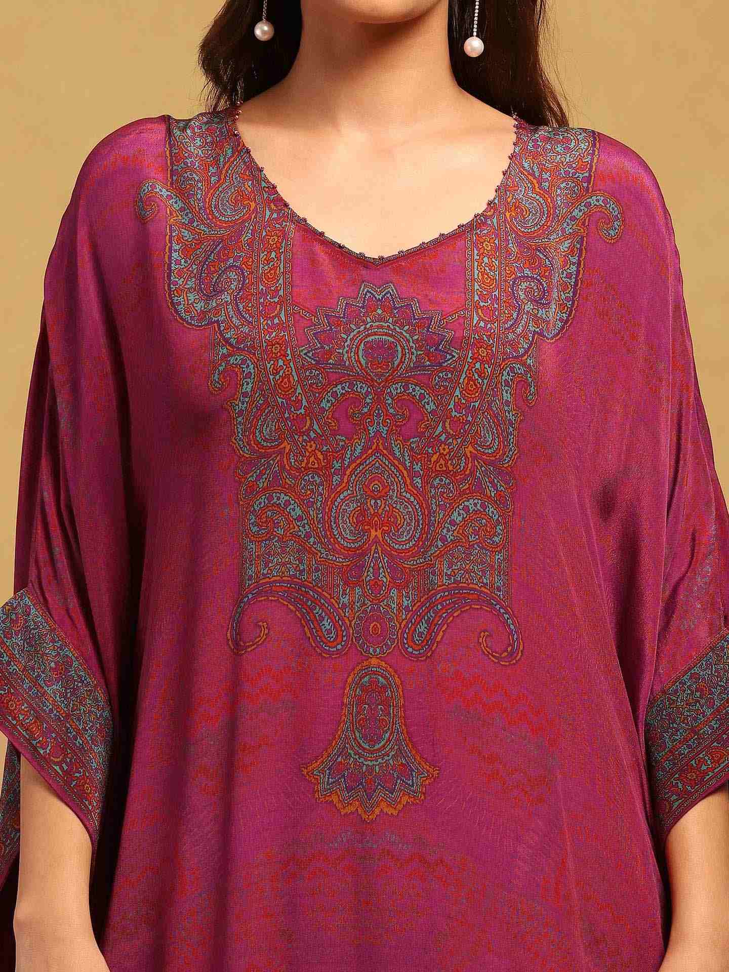 Pink Aboriginal Kaftan