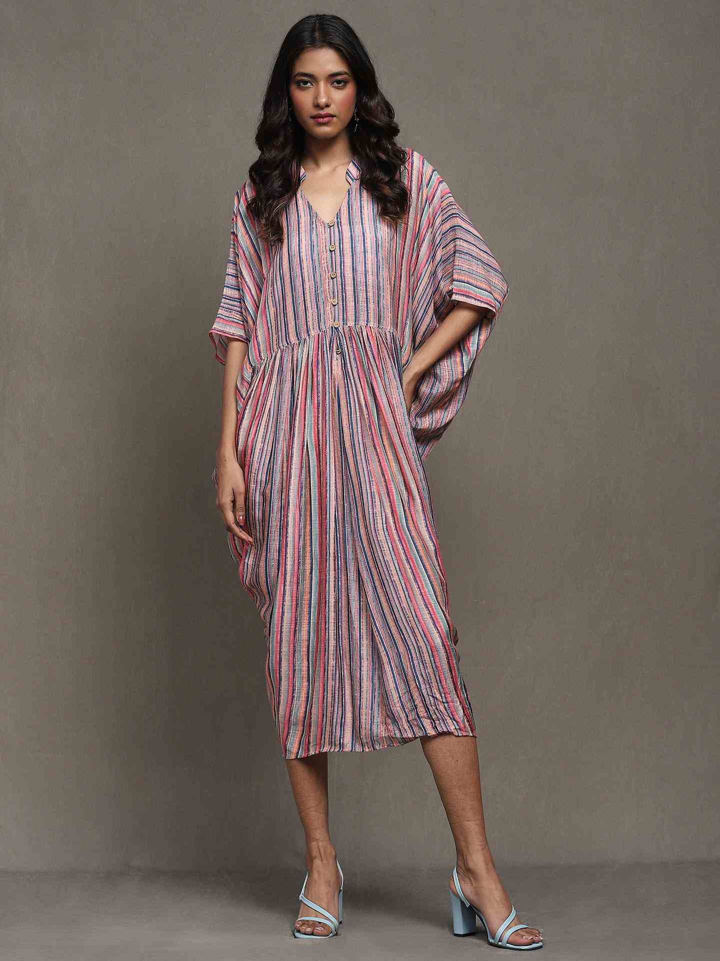 Multi-Color Coco Kaftan Dress
