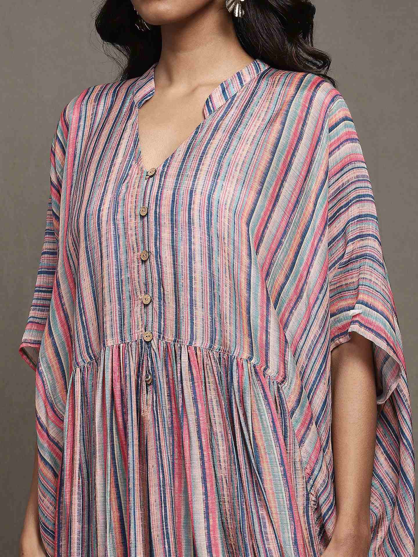 Multi-Color Coco Kaftan Dress