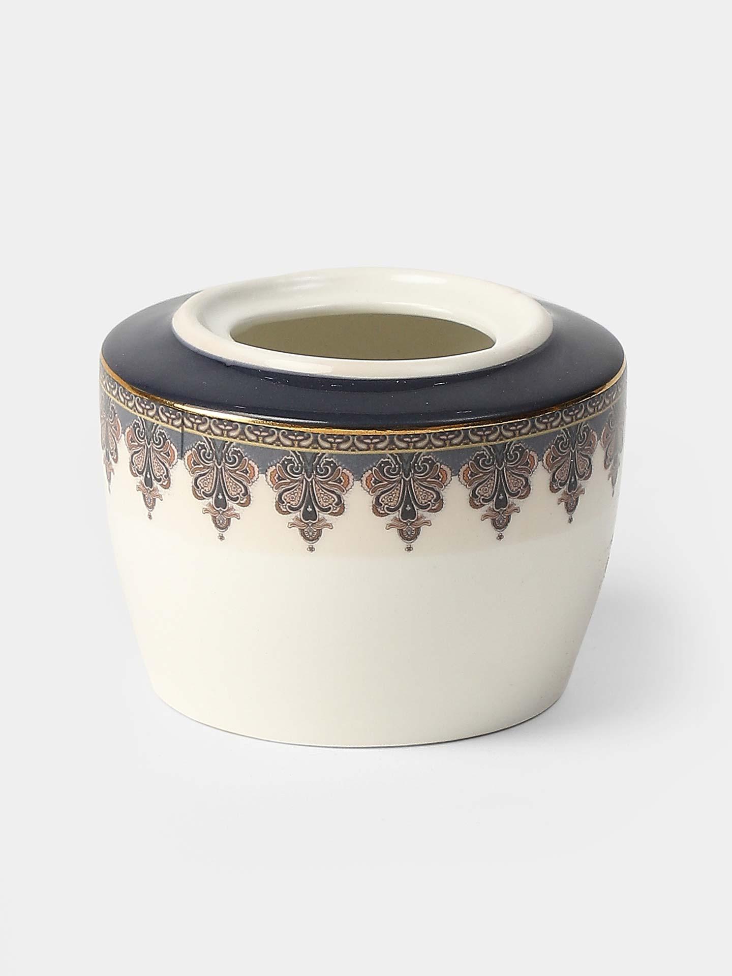 Blue Jaamevar Tea Set (Set Of 3)