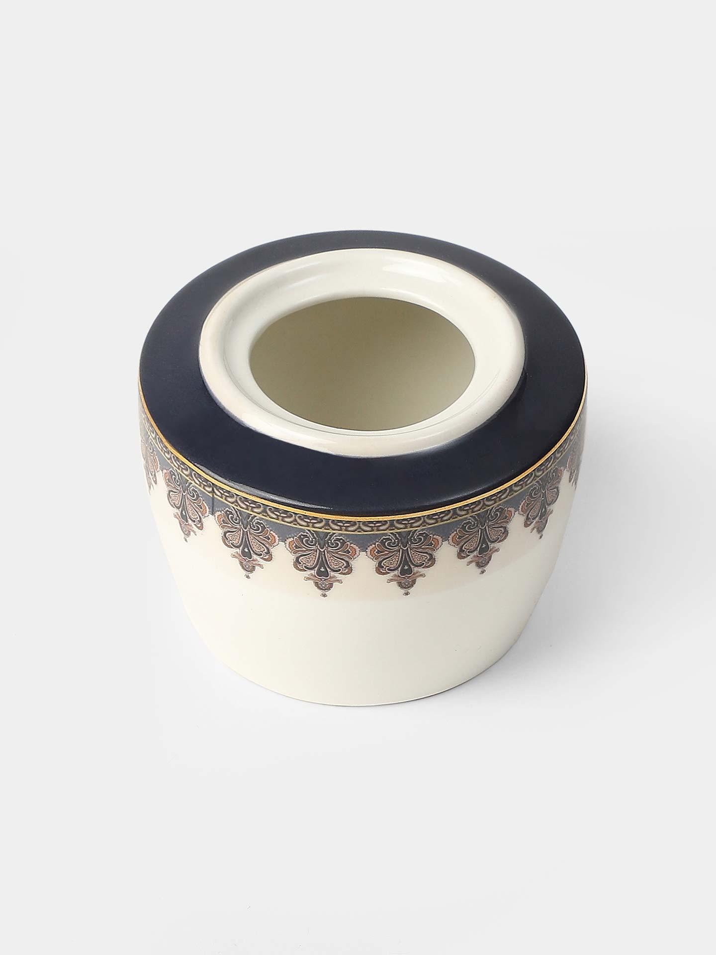 Blue Jaamevar Tea Set (Set Of 3)