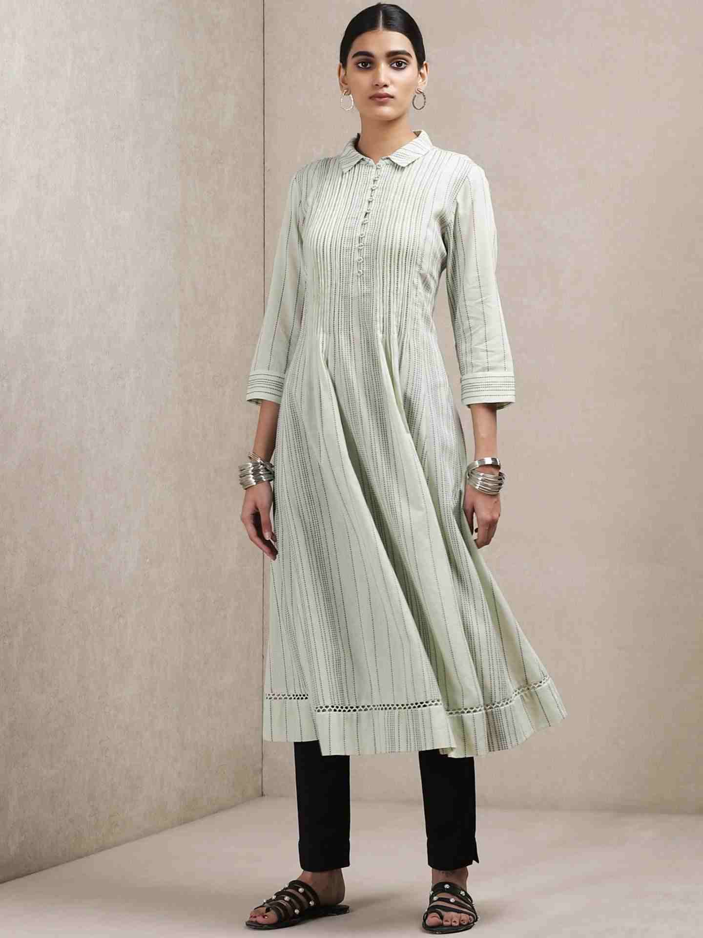 Mint Classic Cotton Kurta
