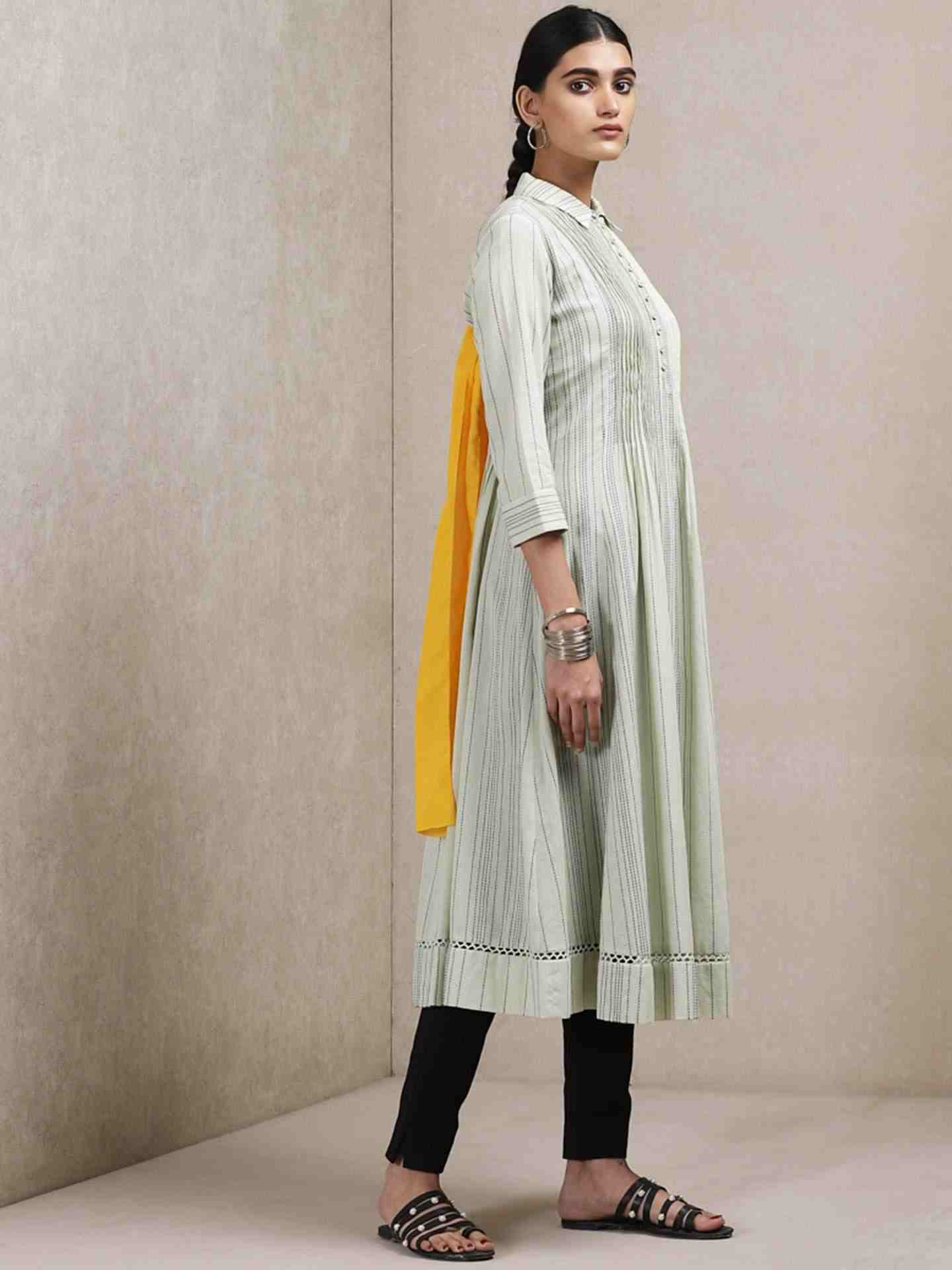 Mint Classic Cotton Kurta