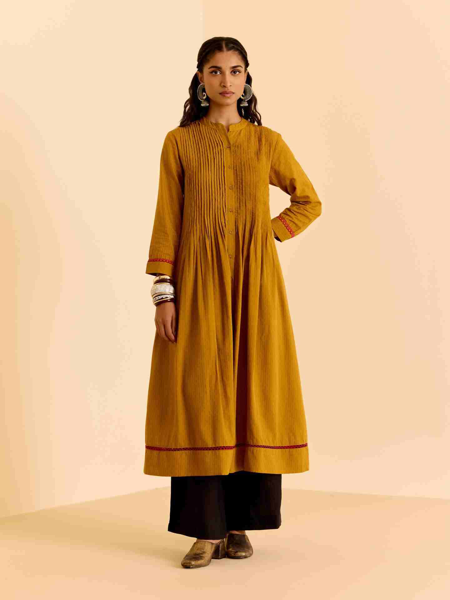 Yellow Anika Kurta