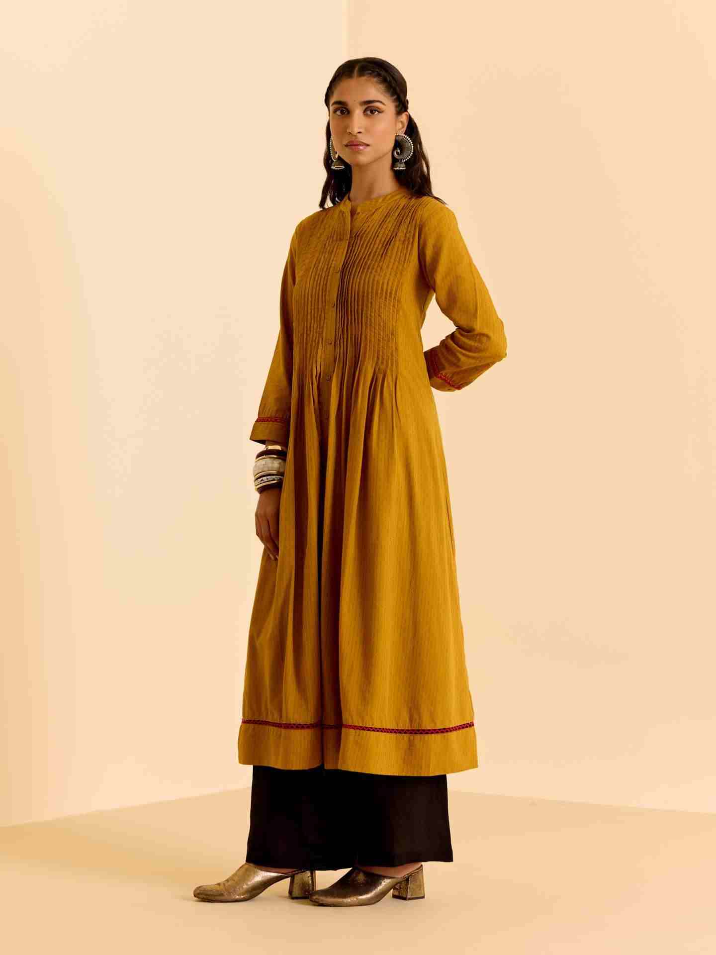 Yellow Anika Kurta