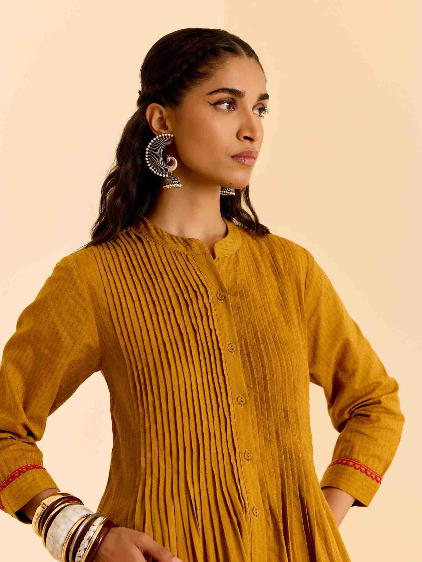 Yellow Anika Kurta