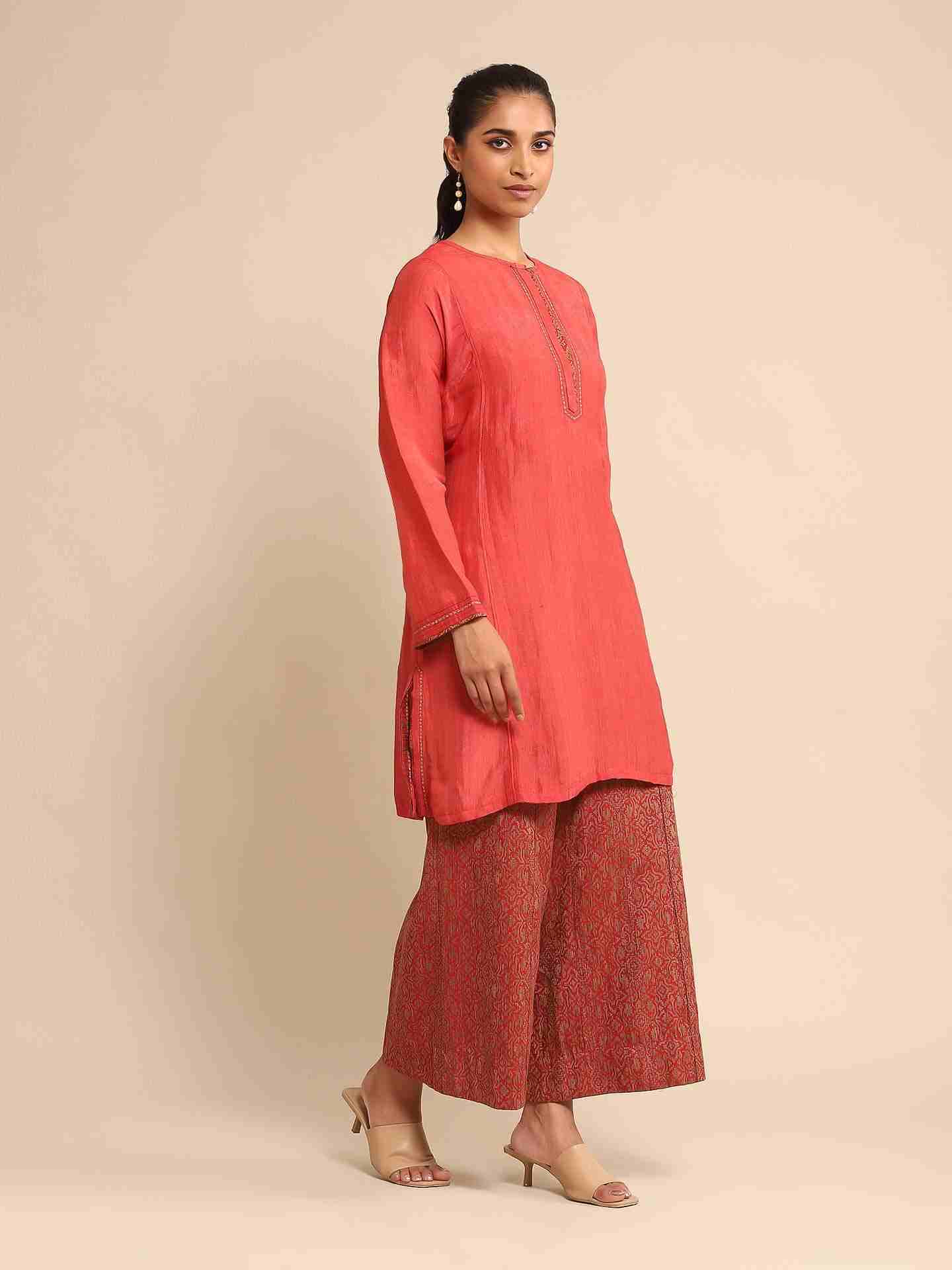 Red Urban Elysian Kurta