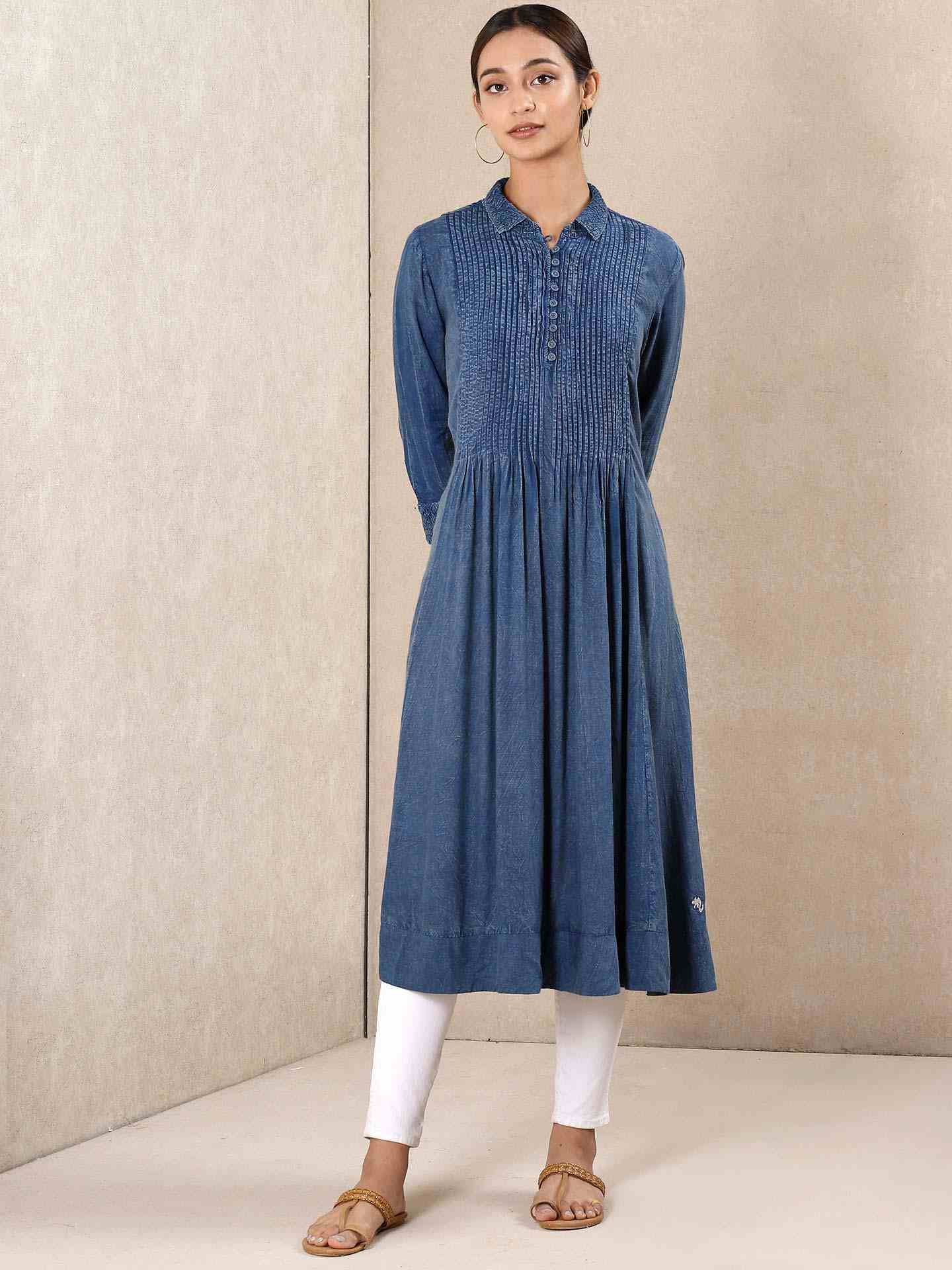 Indigo Modern Minimalist Kurta