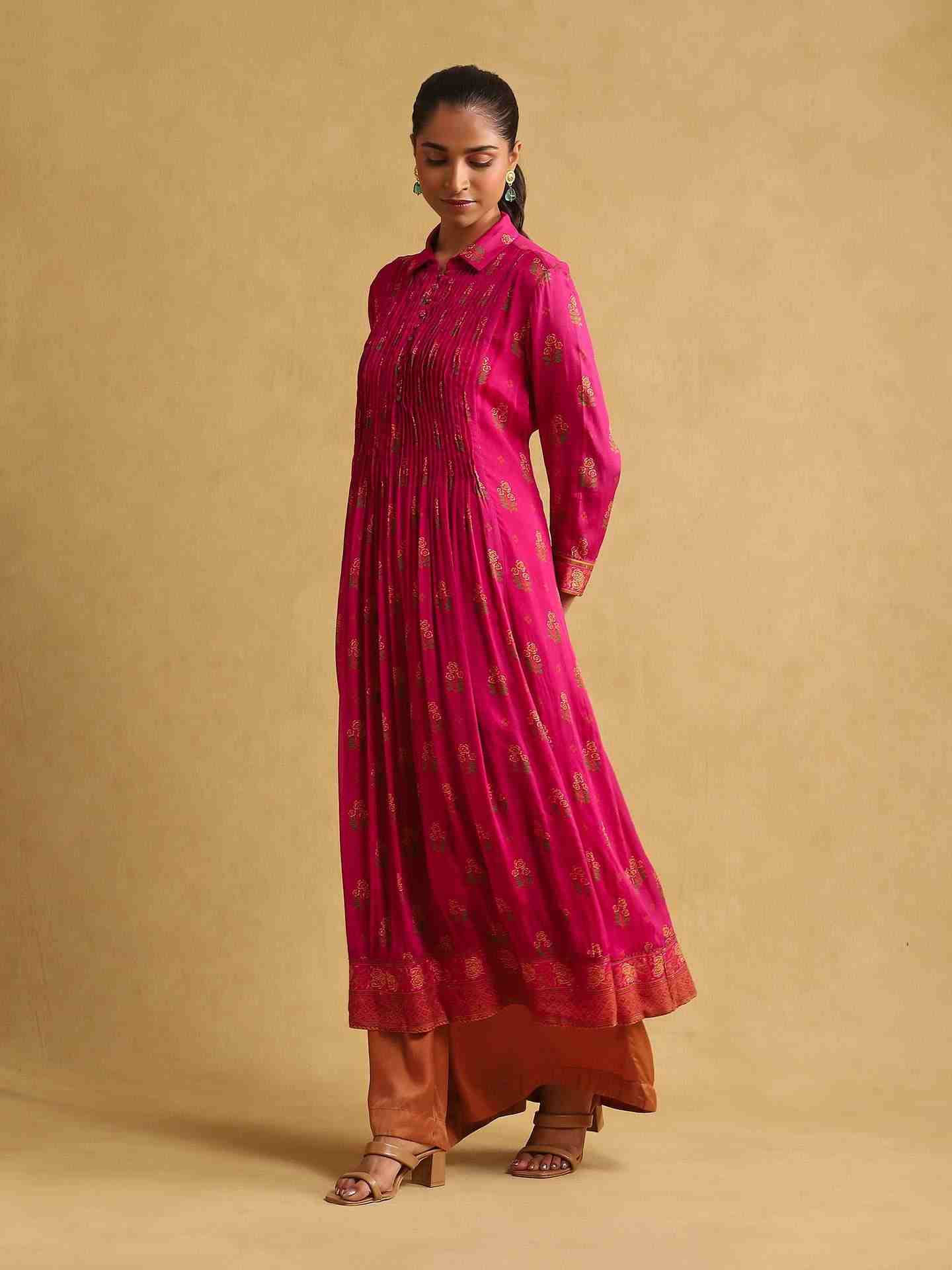 Pink Judy Kurta