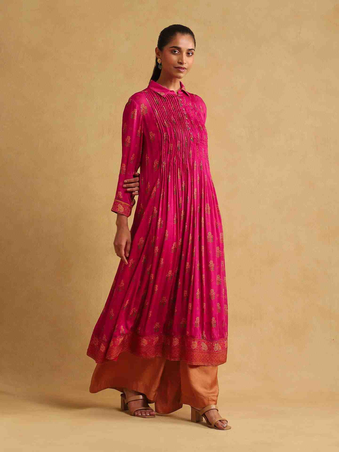 Pink Judy Kurta