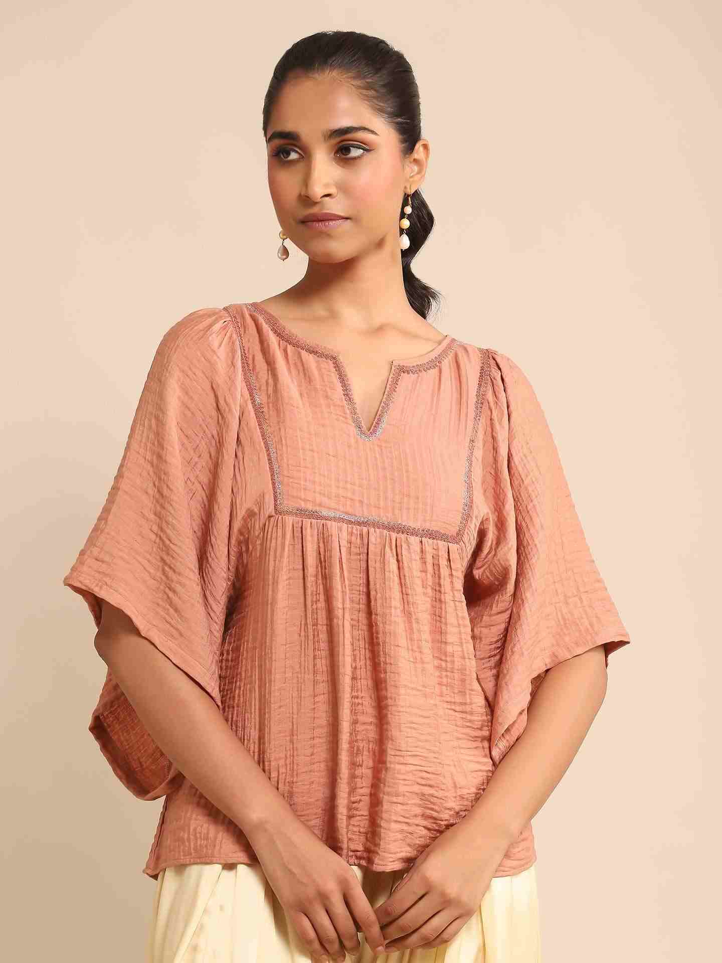 Pink Urban Elysian Cotton Kurti