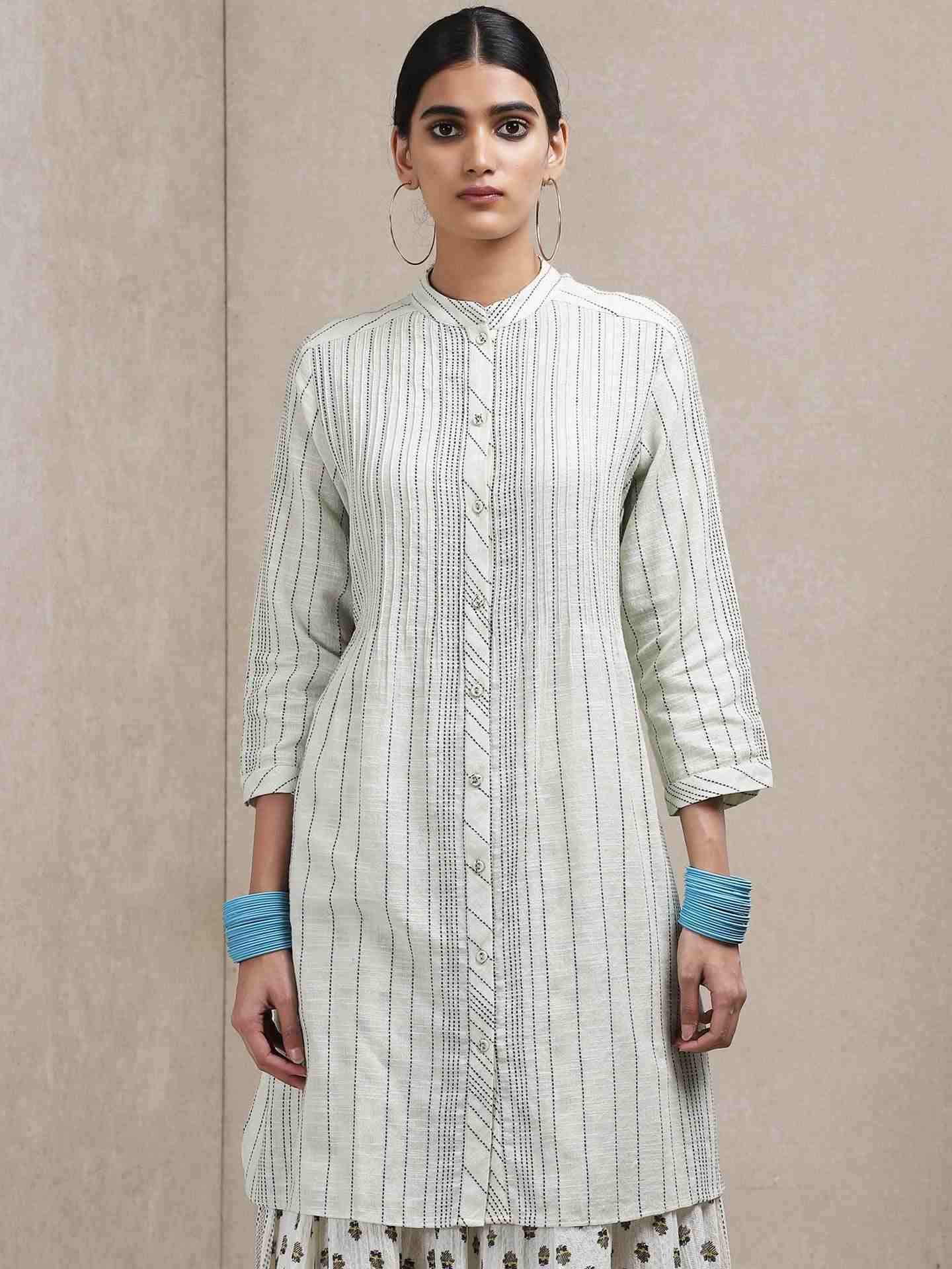 Mint Classic Cotton Kurti