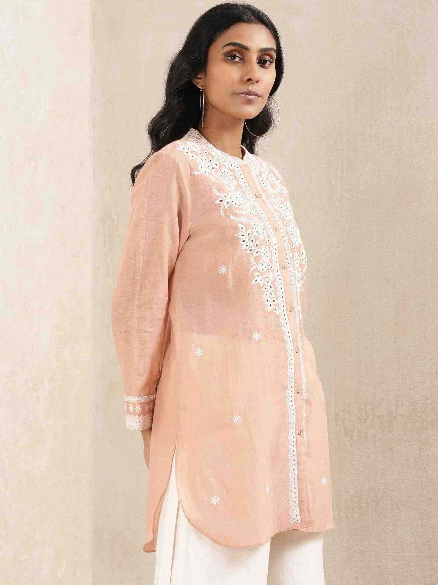 Champagne Phillauri Kurti