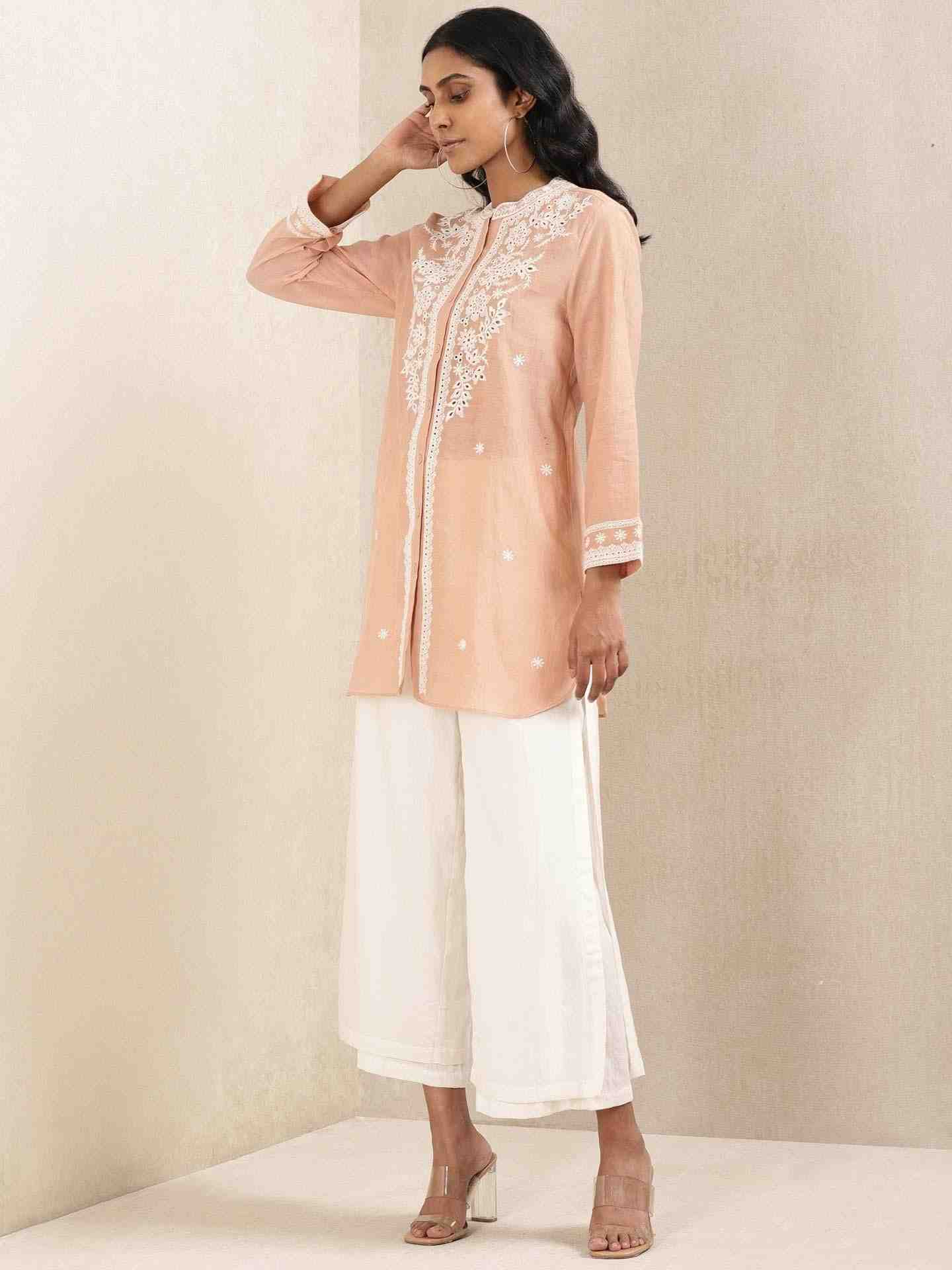 Champagne Phillauri Kurti