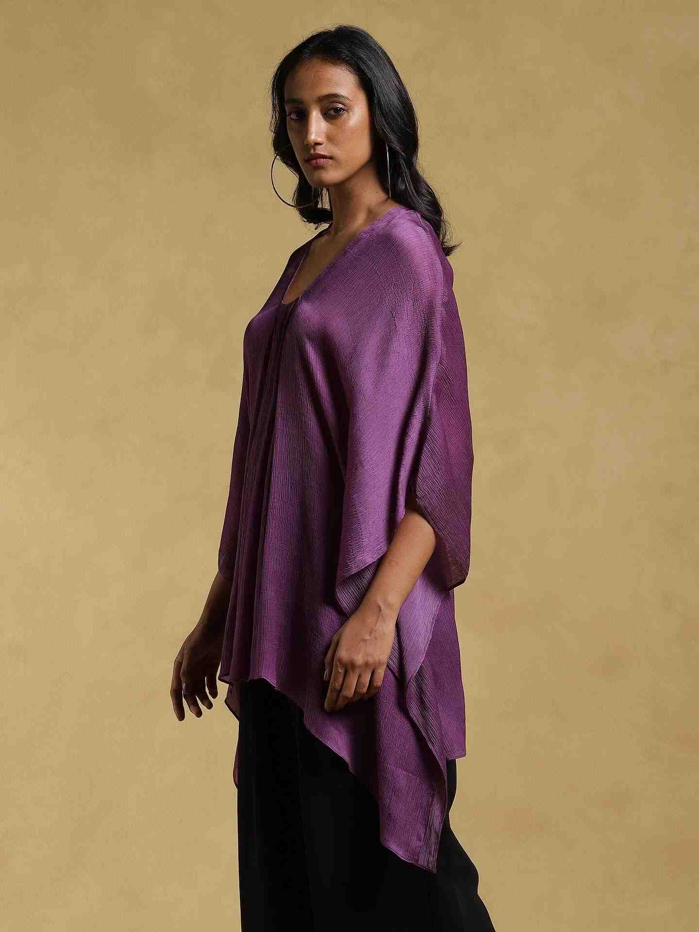 Purple Ethereal Kurti