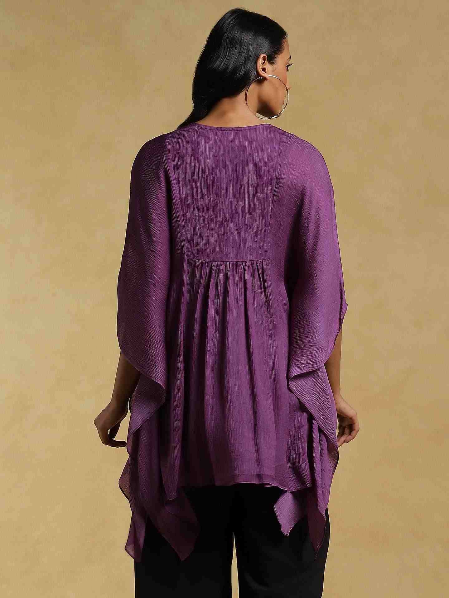 Purple Ethereal Kurti