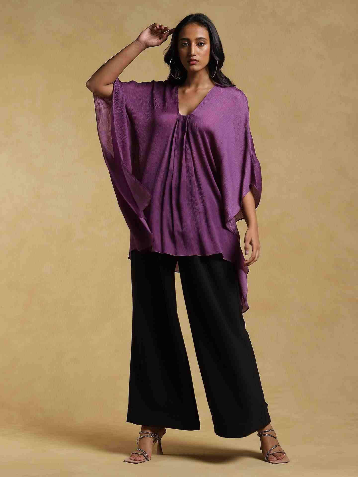 Purple Ethereal Kurti