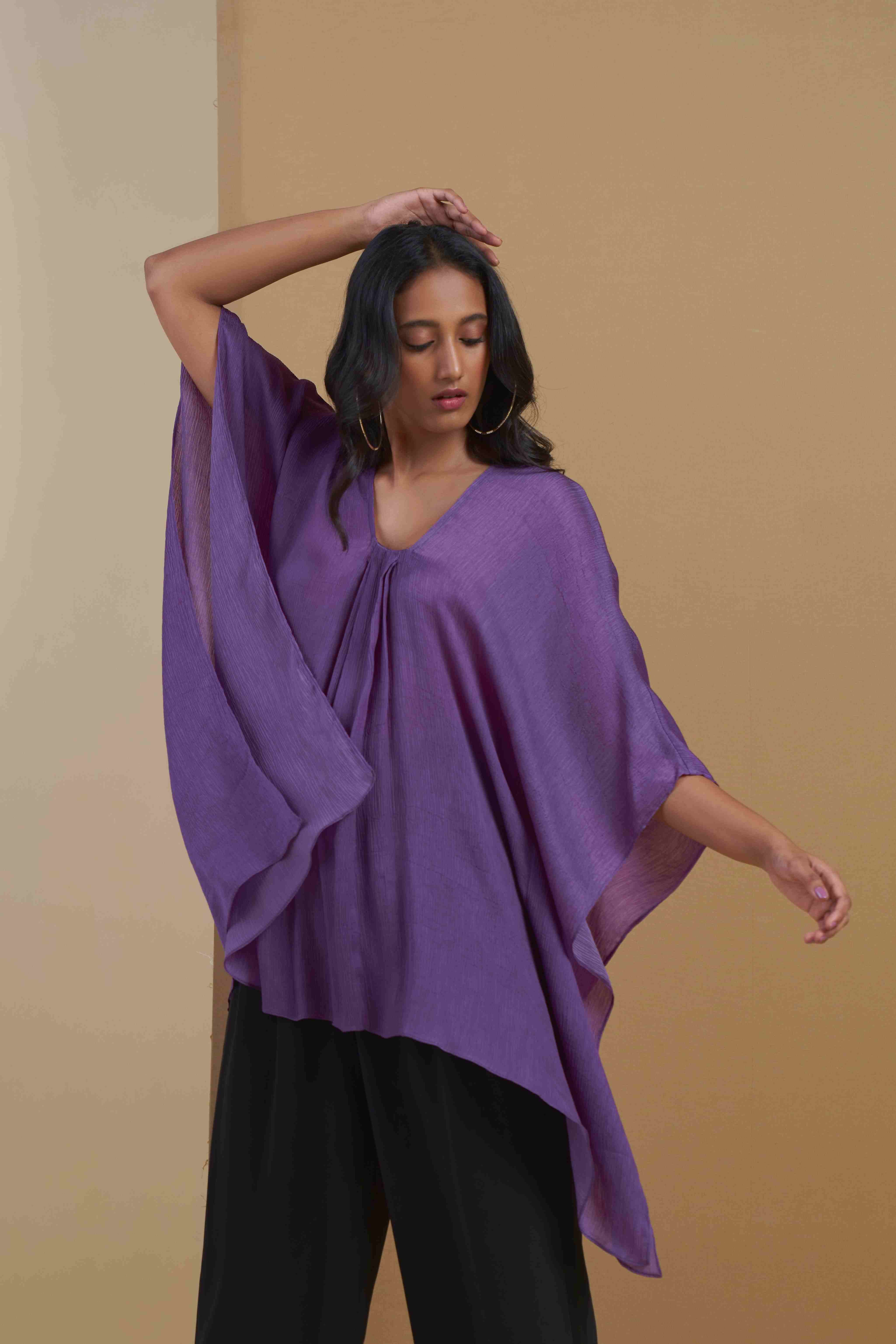 Purple Ethereal Kurti