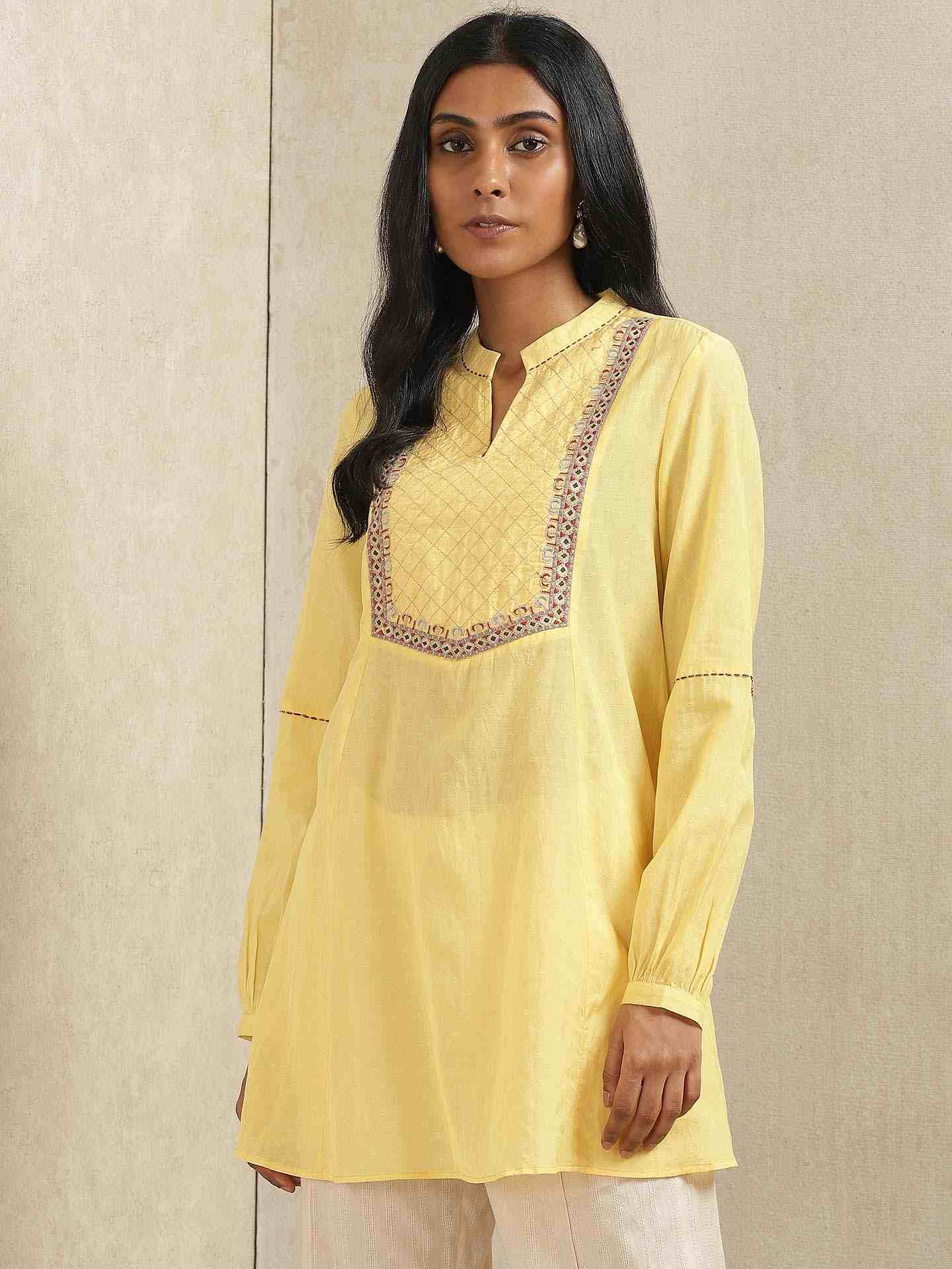 Yellow Quint Kurti