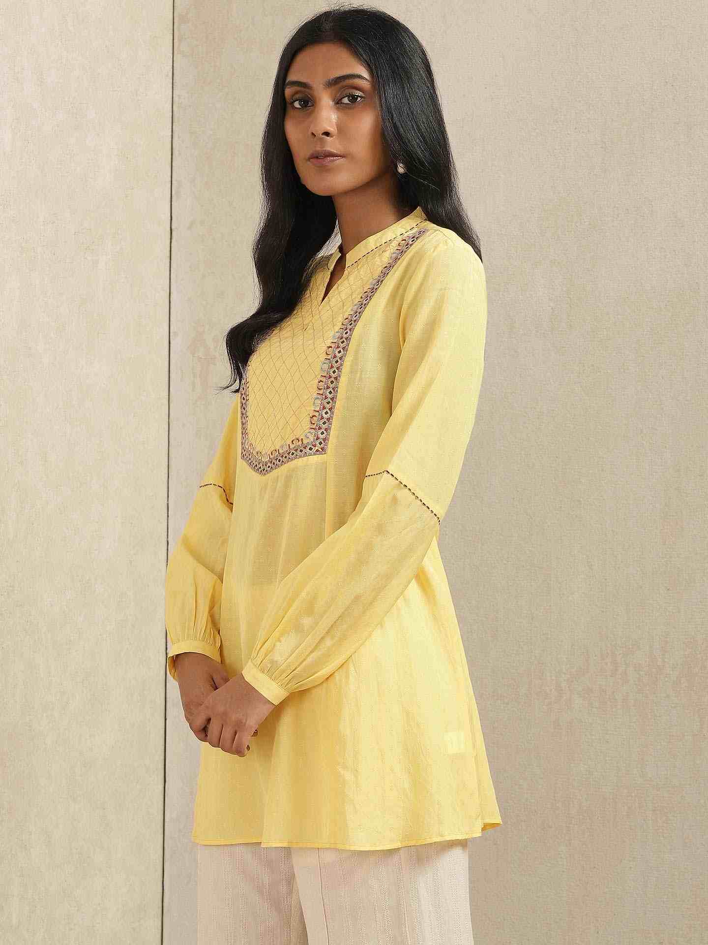 Yellow Quint Kurti