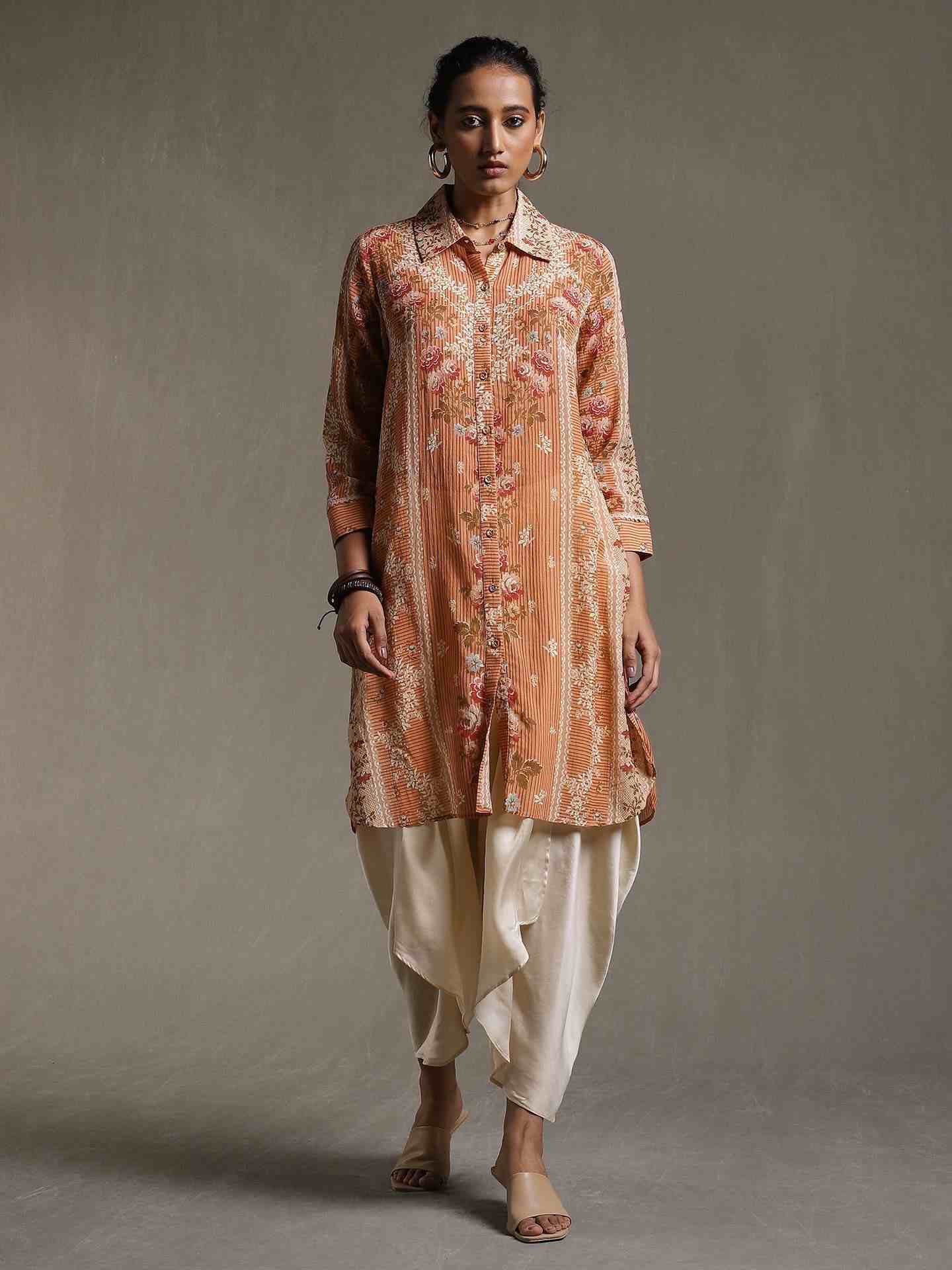 Beige Bisque Kurti